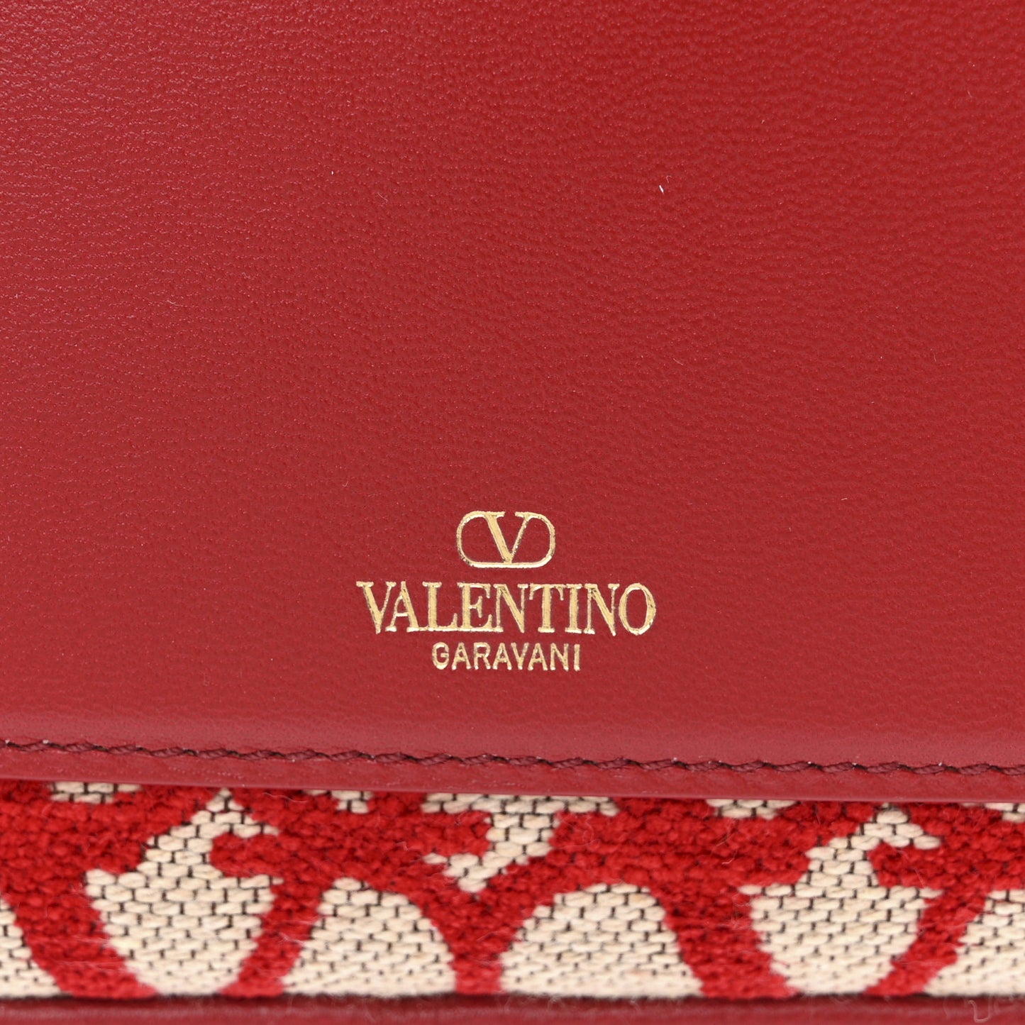 Toile Iconographe Goatskin Vlogo Small Loco Hobo Bag Natural Rosso Valentino