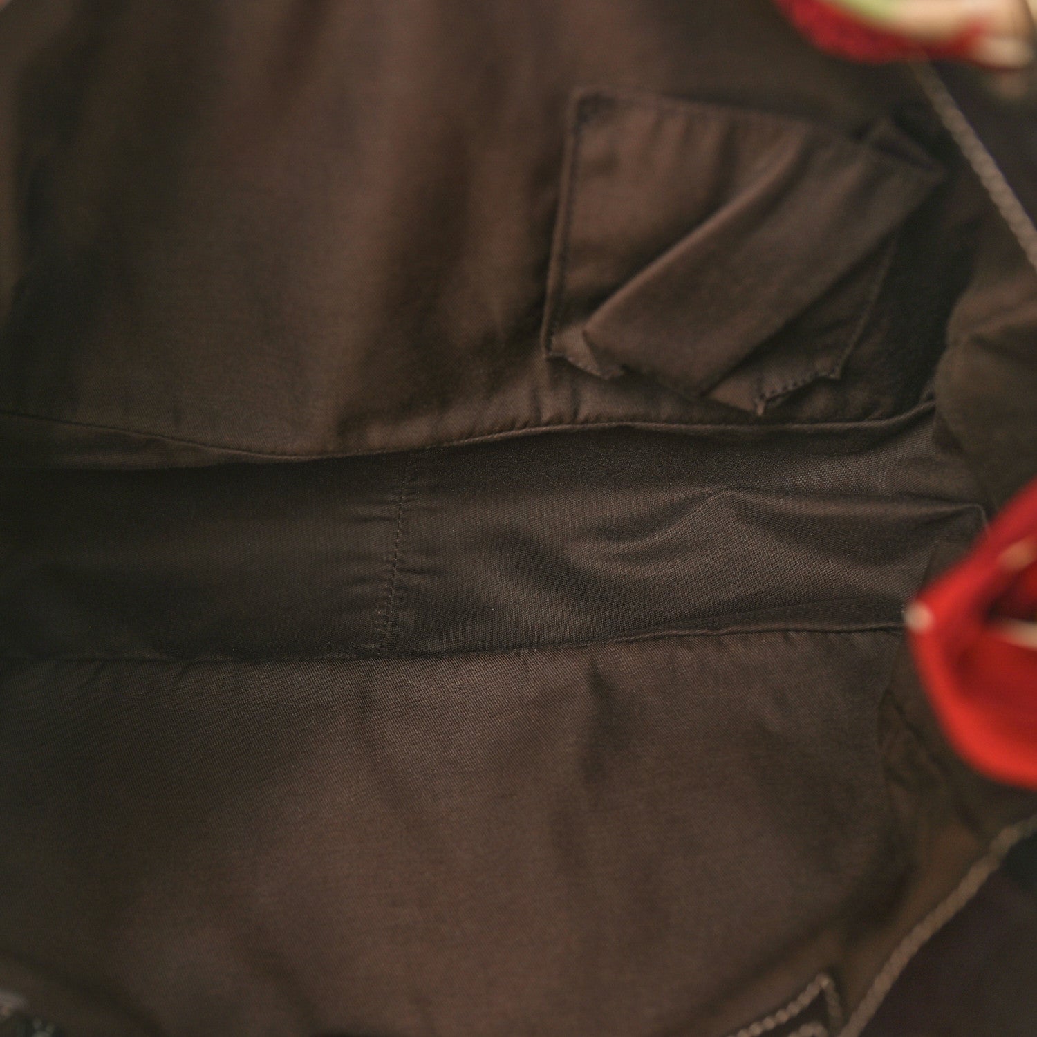 Gucci Monogram Medium Positano Tote Dark Brown 5 of 14