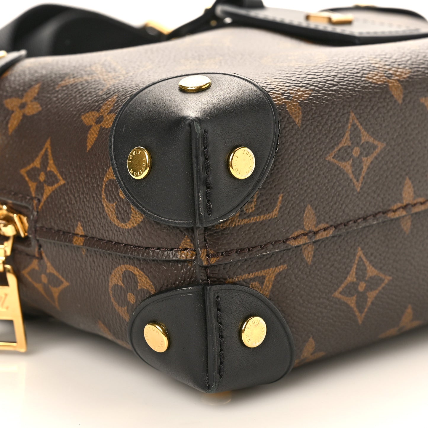 Monogram Petite Malle Souple Black