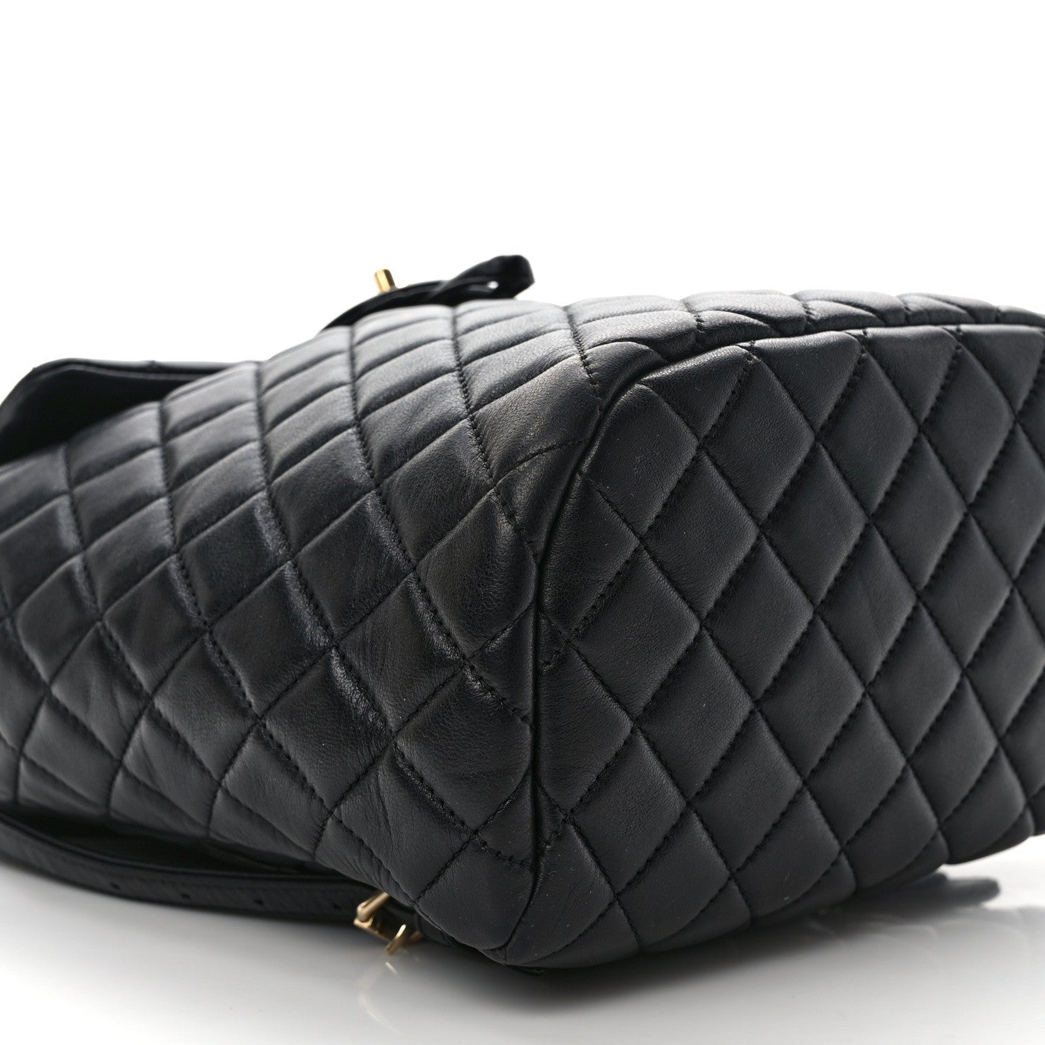 Chanel Lambskin Quilted Small Urban Spirit Backpack Black 8 of 11