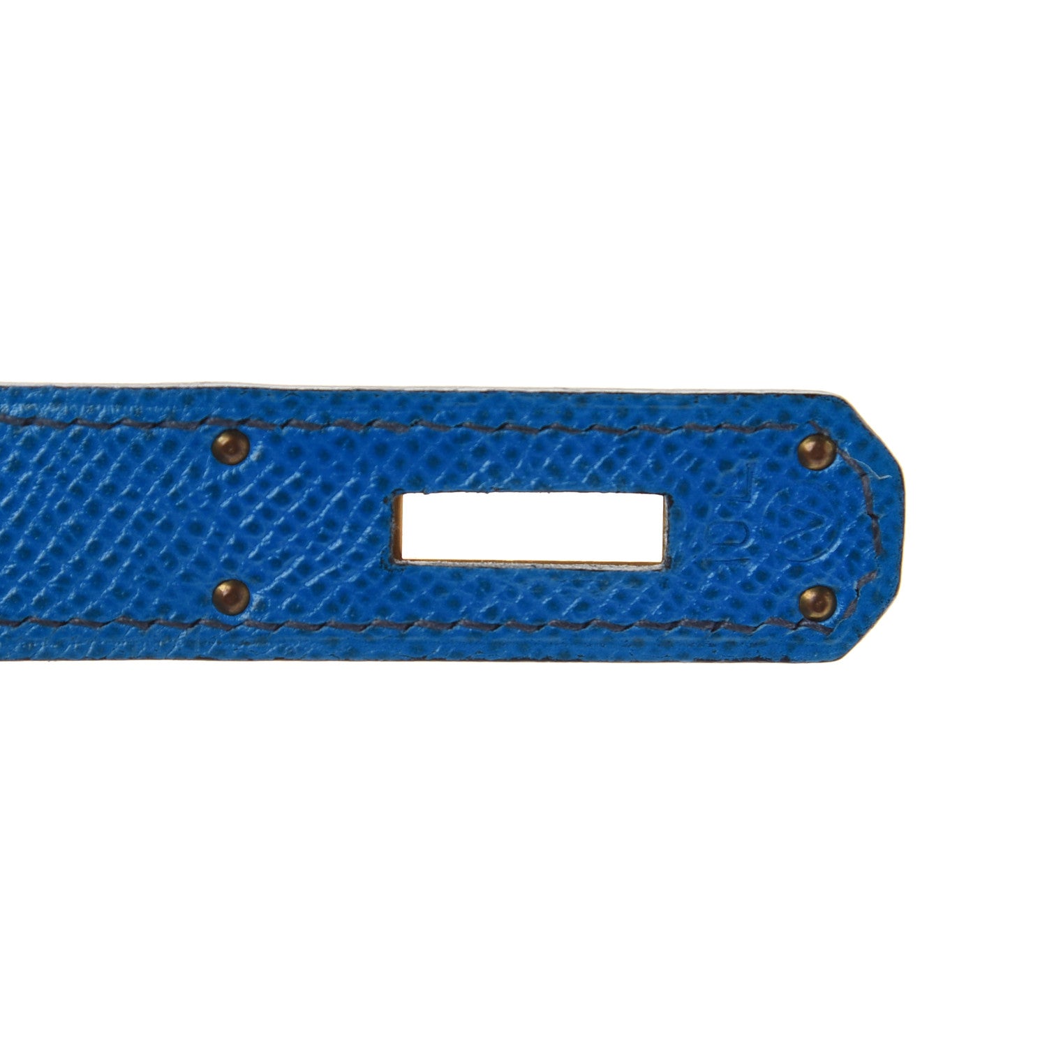 Hermes Courchevel Kelly Retourne 32 Bleu France 7 of 18