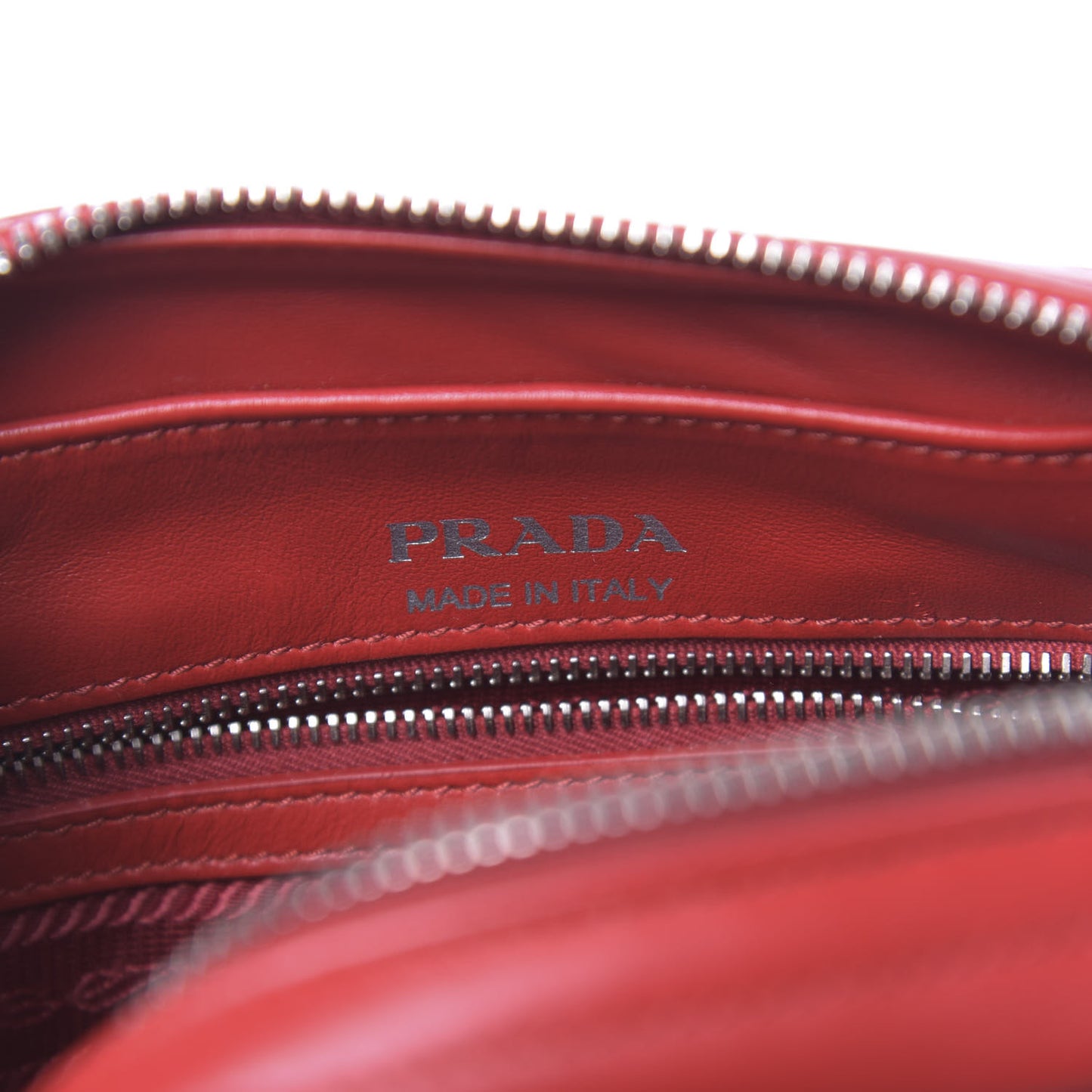 Soft Calfskin Diagramme Crossbody Bag Fuoco