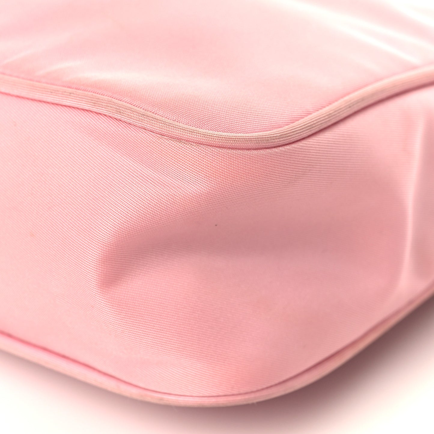 Tessuto Nylon Saffiano Mini Re-Edition 2000 Bag Rosa