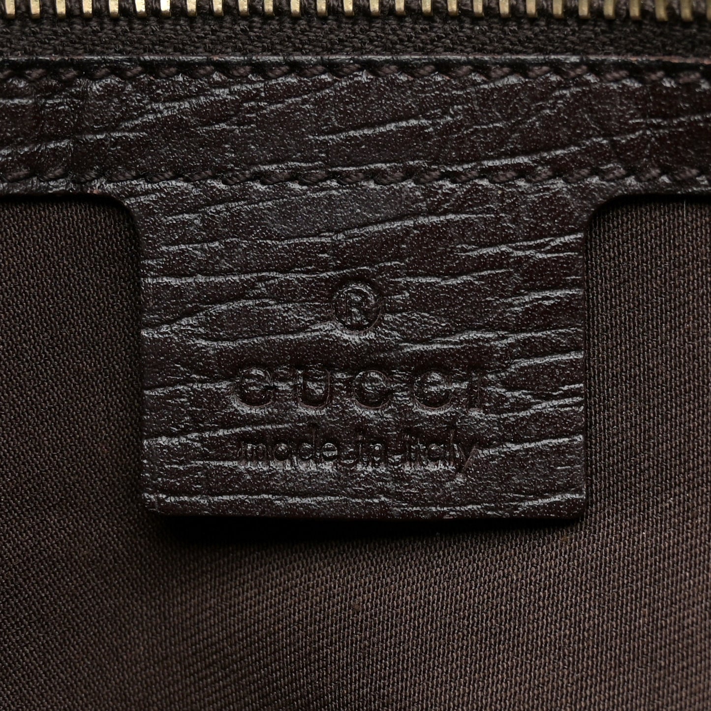 Monogram Medium Hasler Tote Dark Brown