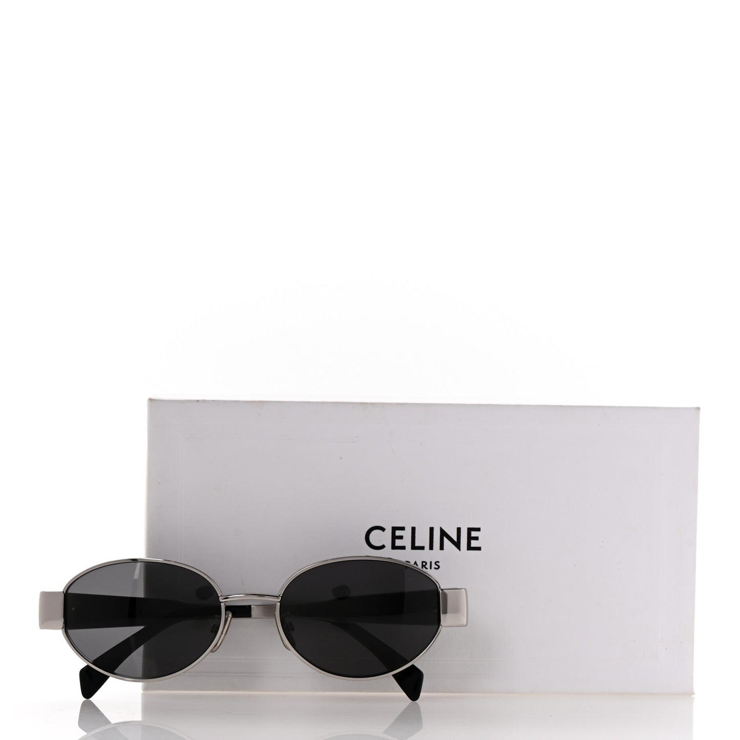 Metal Triomphe 01 Sunglasses CL40235U Silver Black