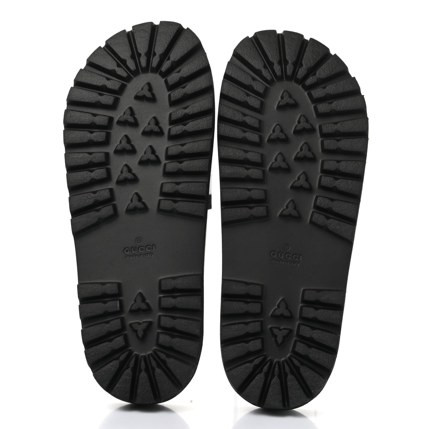 Rubber Web Mens Lug Sole Slide Sandals 9 Black Green Red