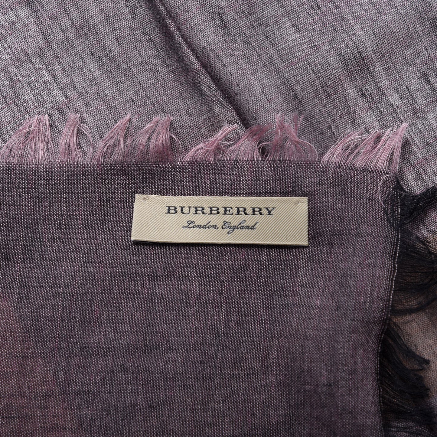 Modal Wool Relaxed Mega Check Square Scarf Antique Rose