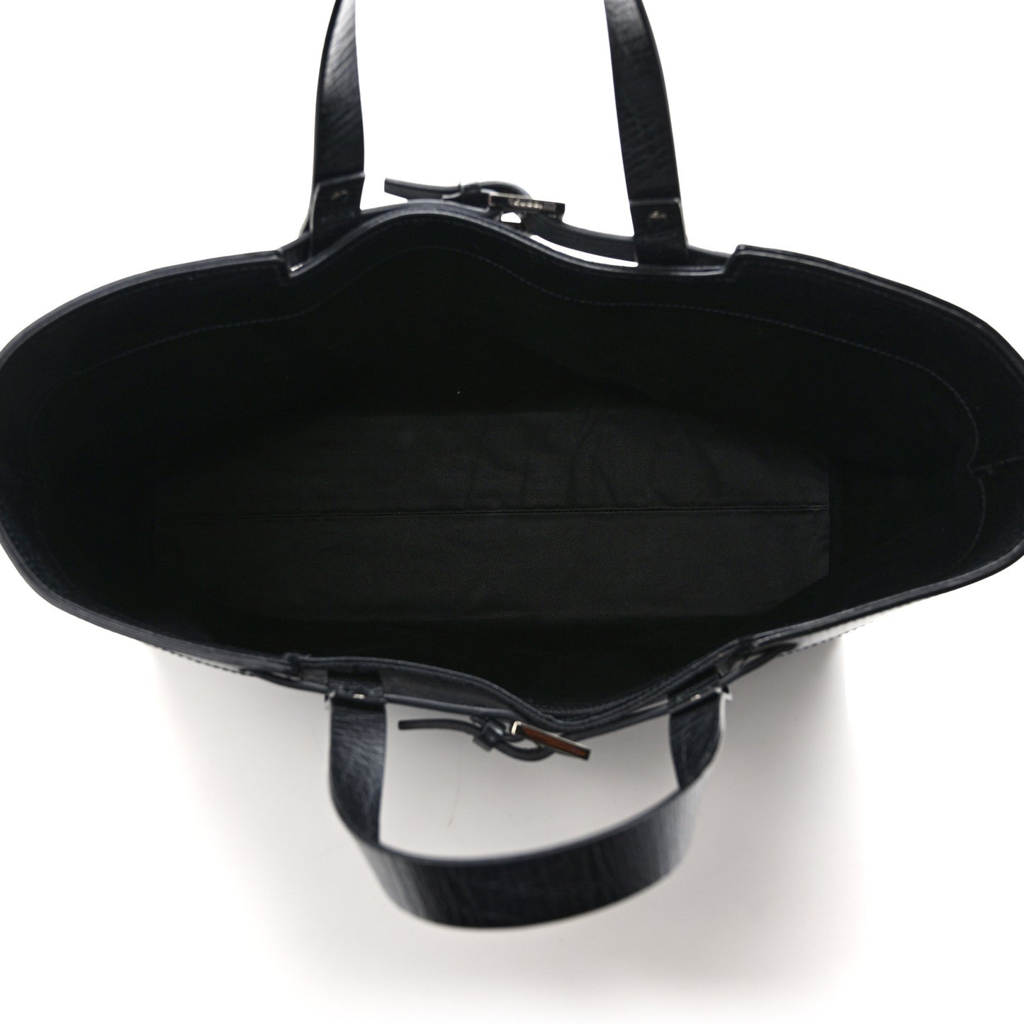 Monogram Large Tote Black
