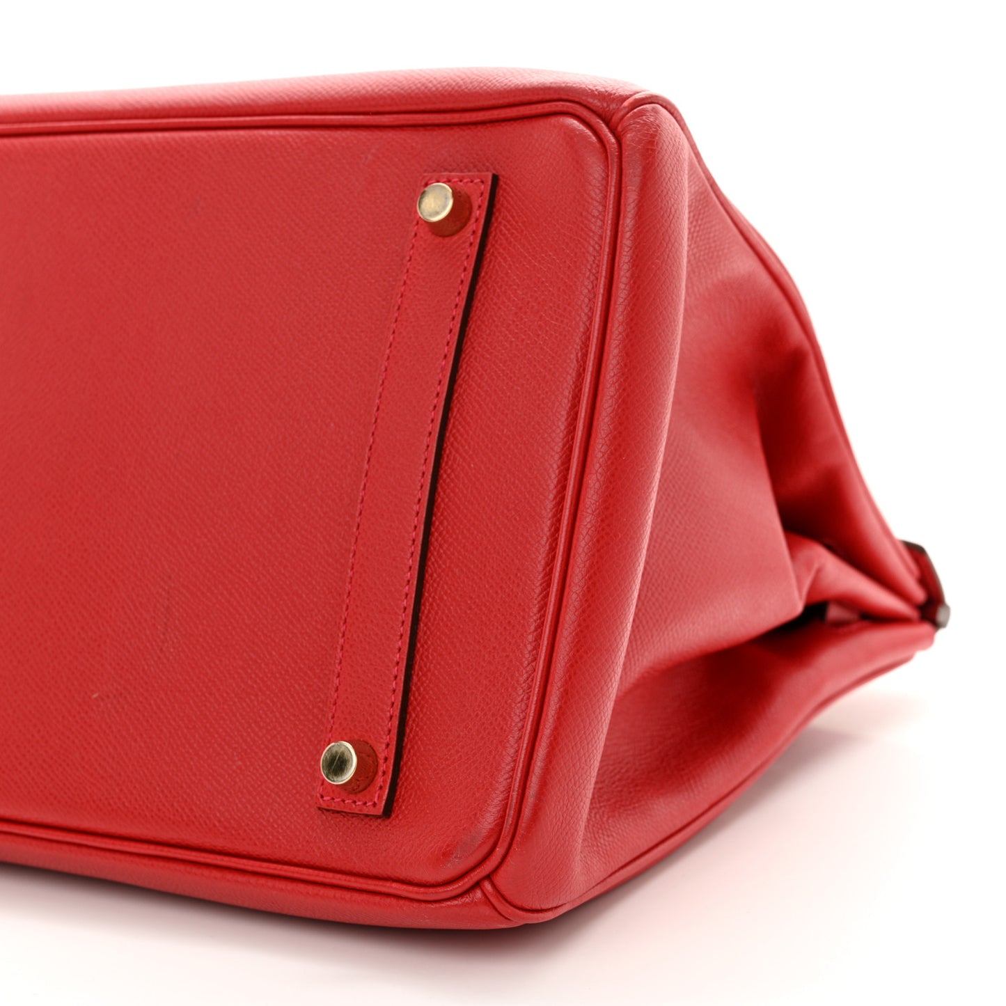 Epsom Birkin 35 Rouge Casaque