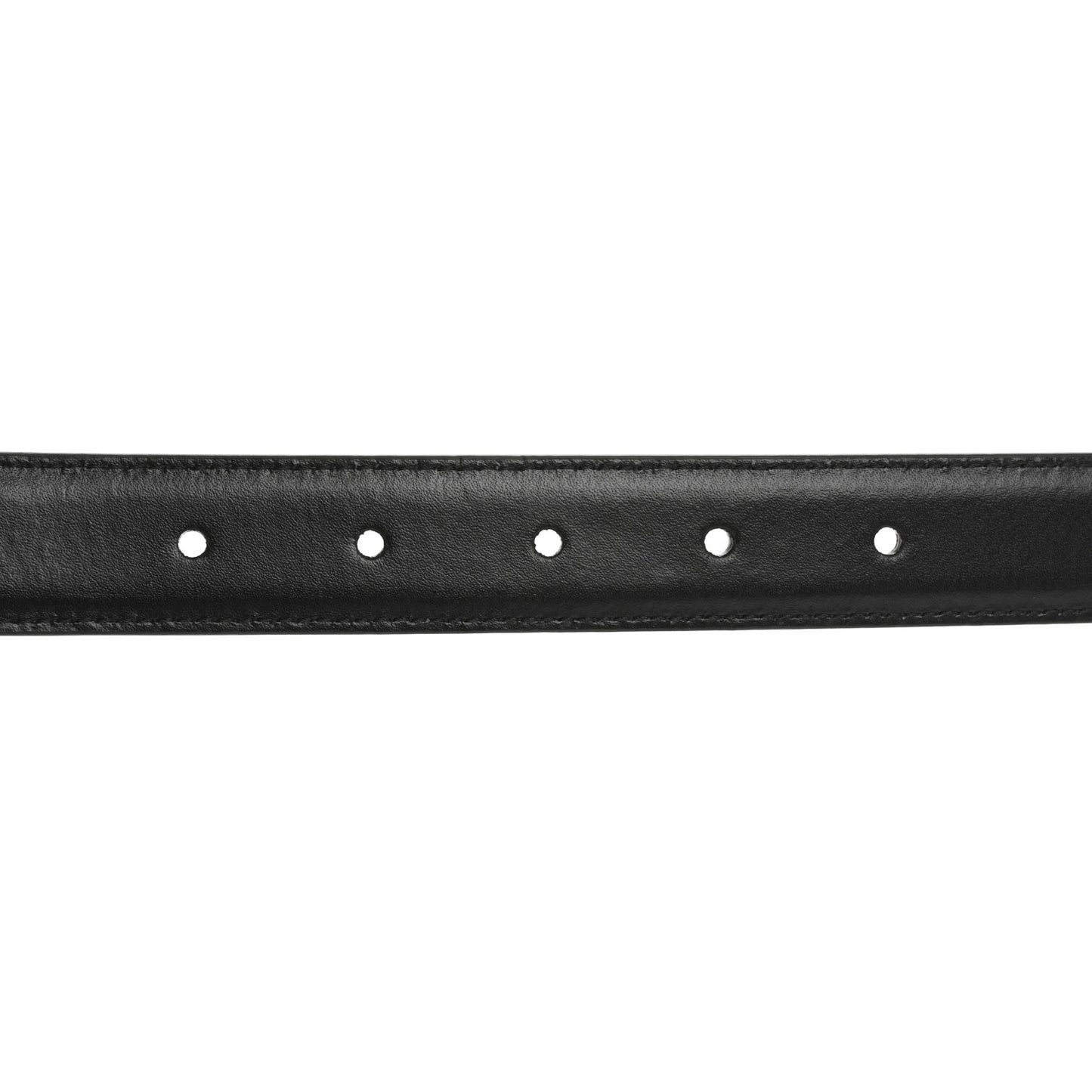 Box Calfskin Small 25mm Triomphe Belt 75 30 Black
