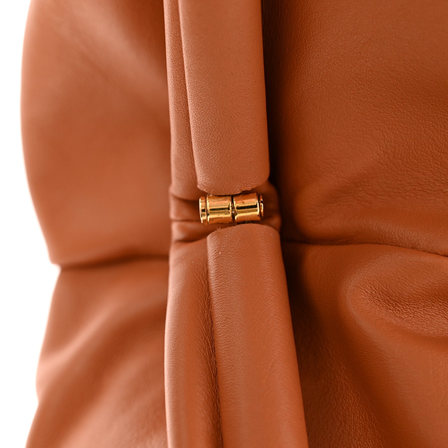 Smooth Butter Calf The Pouch Oversized Clutch Clay