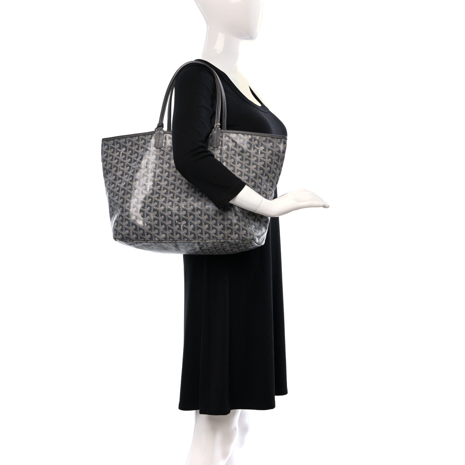 Goyard Goyardine Saint Louis PM Grey 2 of 10