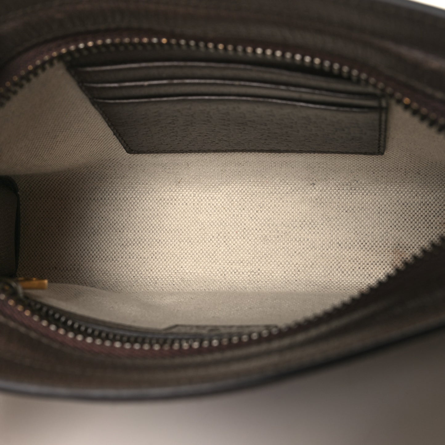 GG Supreme Monogram Web Small Ophidia Shoulder Bag Brown