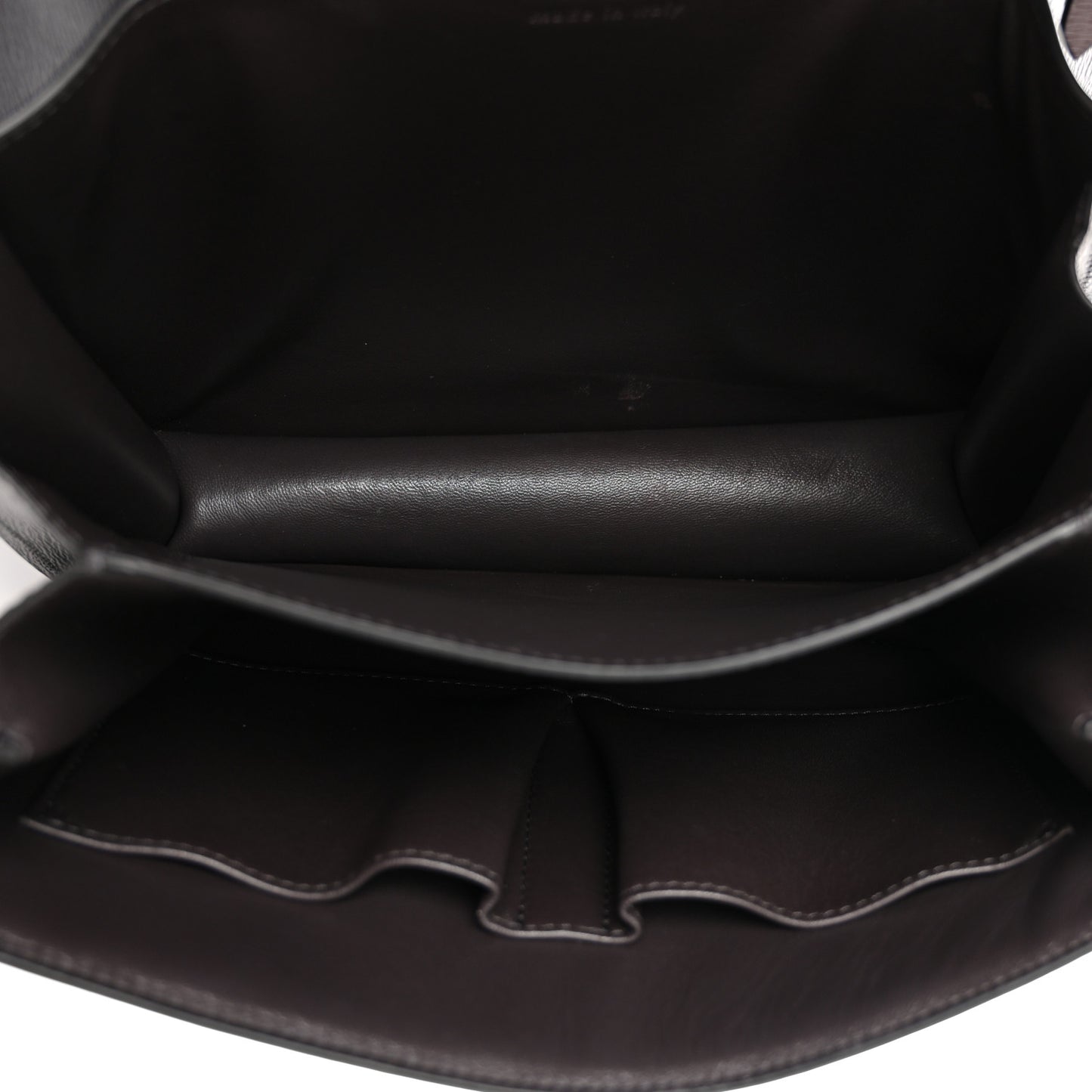 Liege Calfskin Medium Classic Box Flap Bag Liquorice