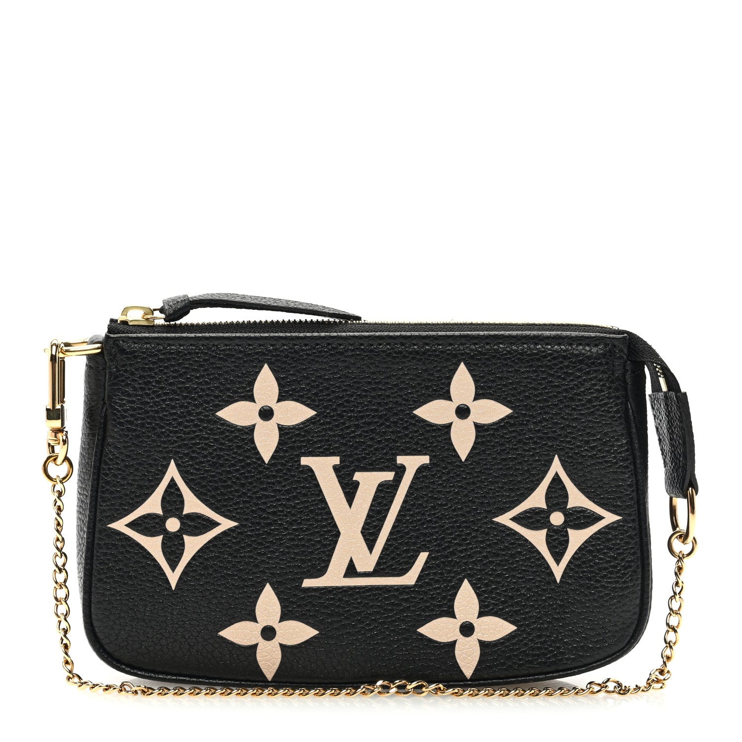Louis Vuitton Empreinte Monogram Giant Mini Pochette Accessories Black 1 of 10