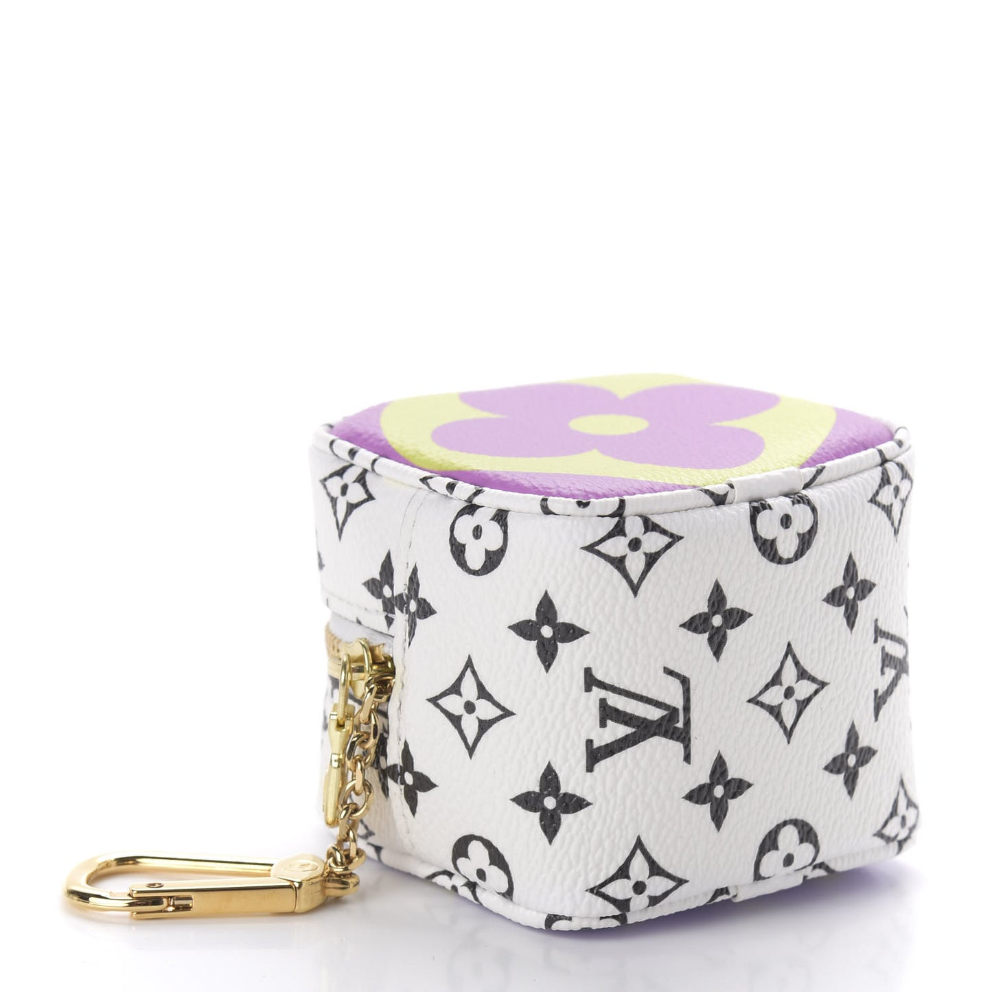 Monogram Giant Cube Coin Purse Pink