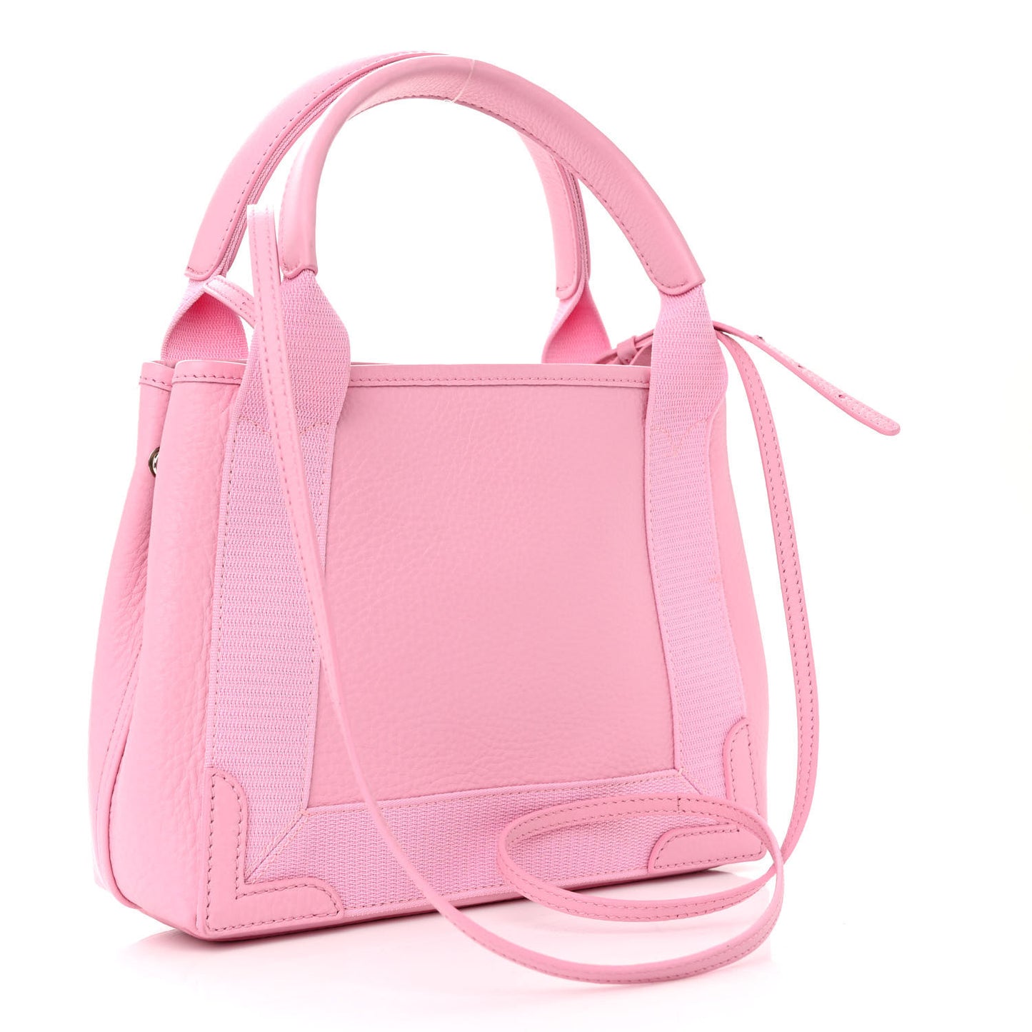 Calfskin Navy Cabas XS Candy Pink White