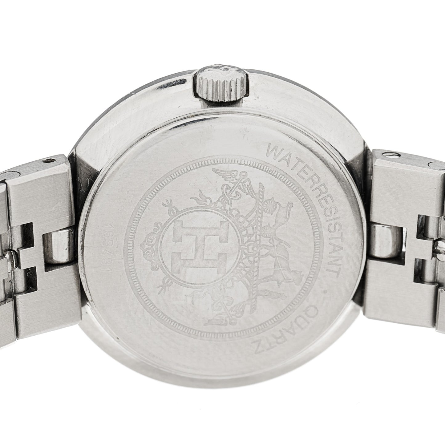 Stainless Steel 24mm Clipper Quartz Watch Gold