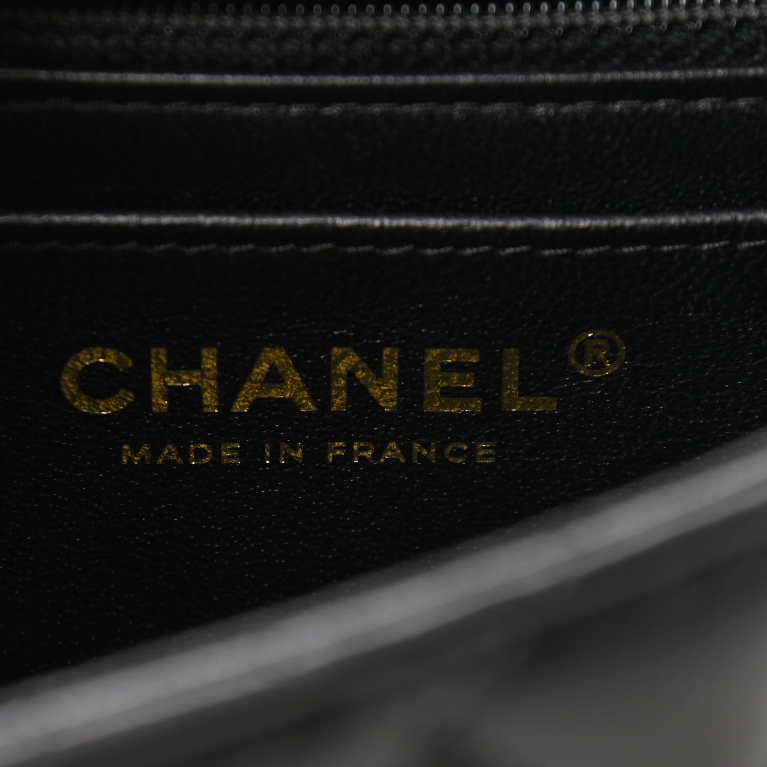 Chanel Lambskin Quilted Mini Square Flap Black 7 of 11