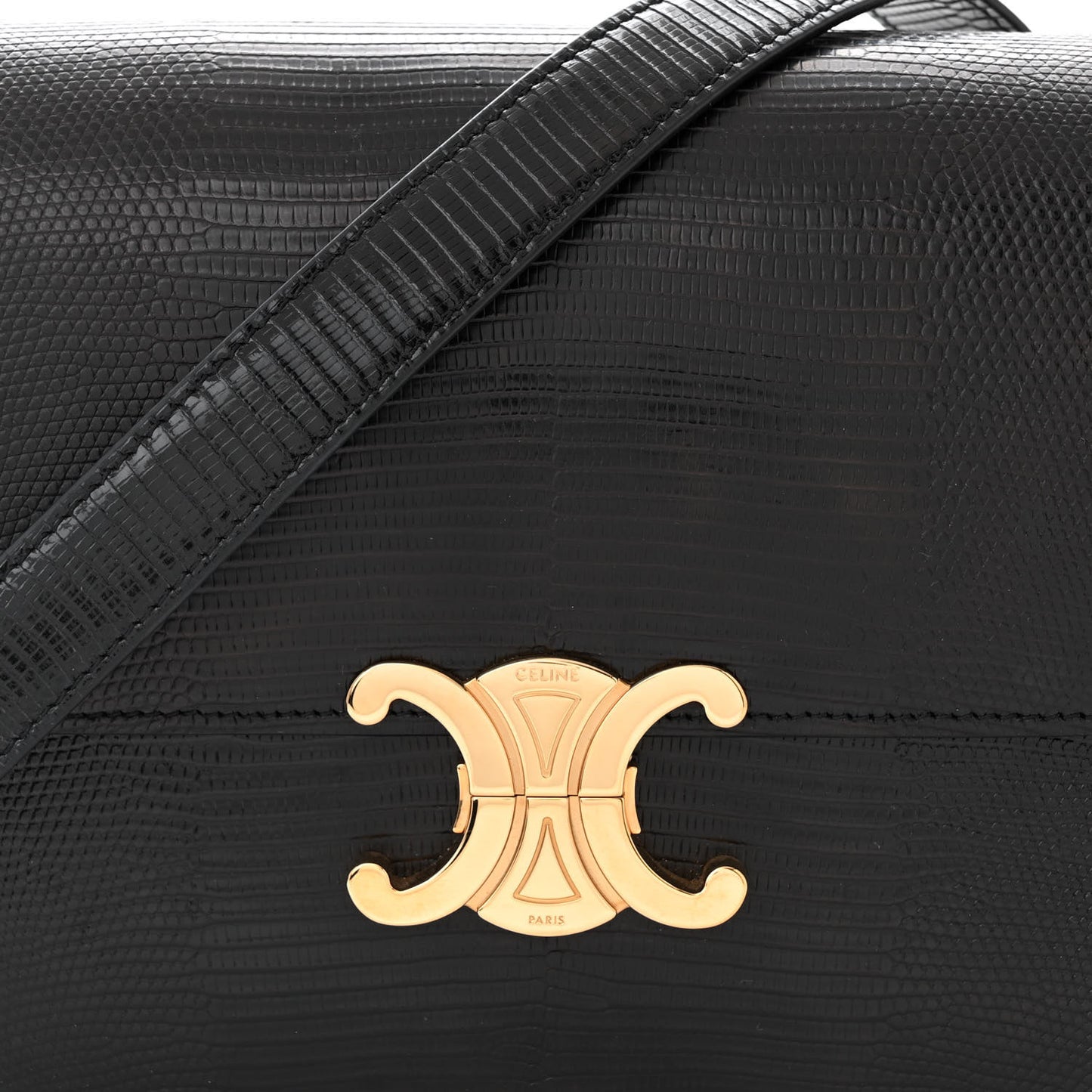Lizard Medium Triomphe Black