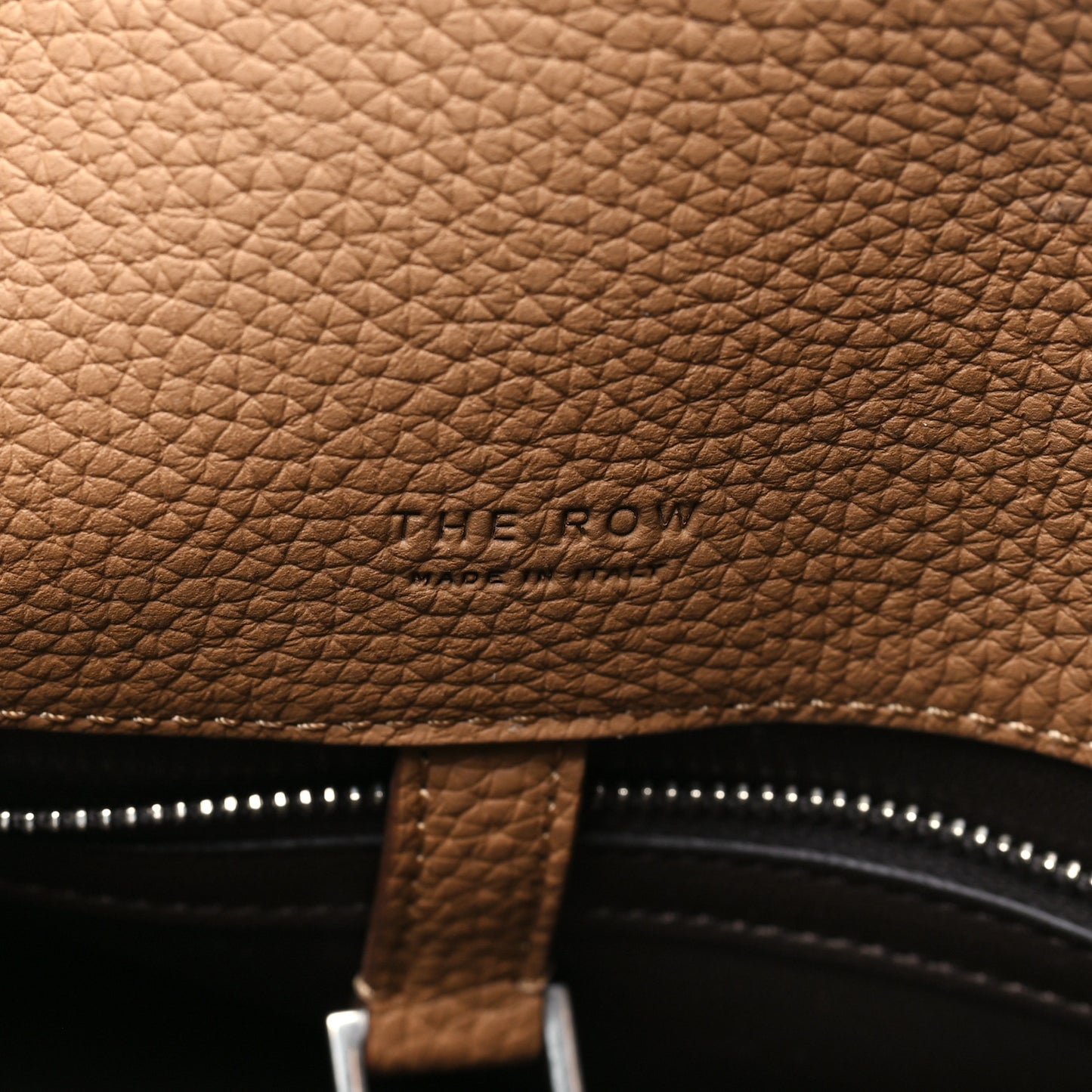 Grained Calfskin EW Margaux Taupe