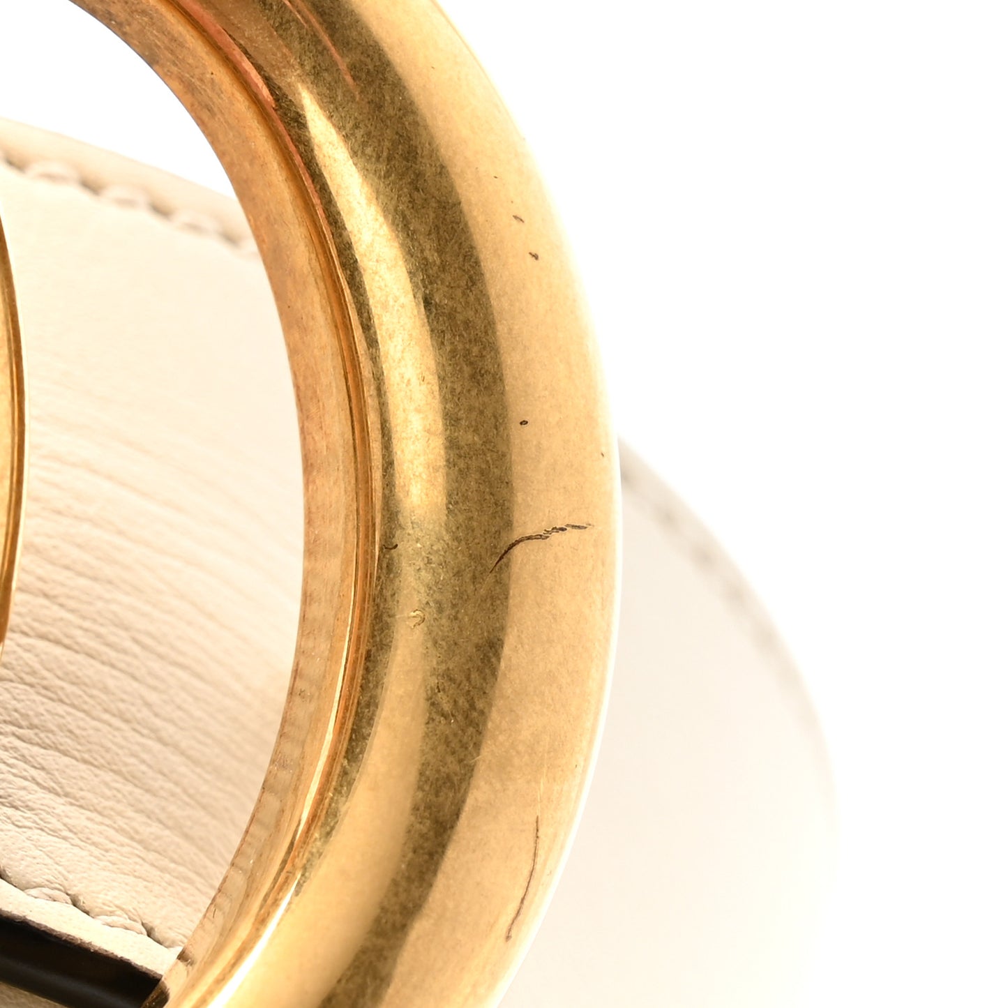 Calfskin Double G 40mm Belt 70 28 Mystic White