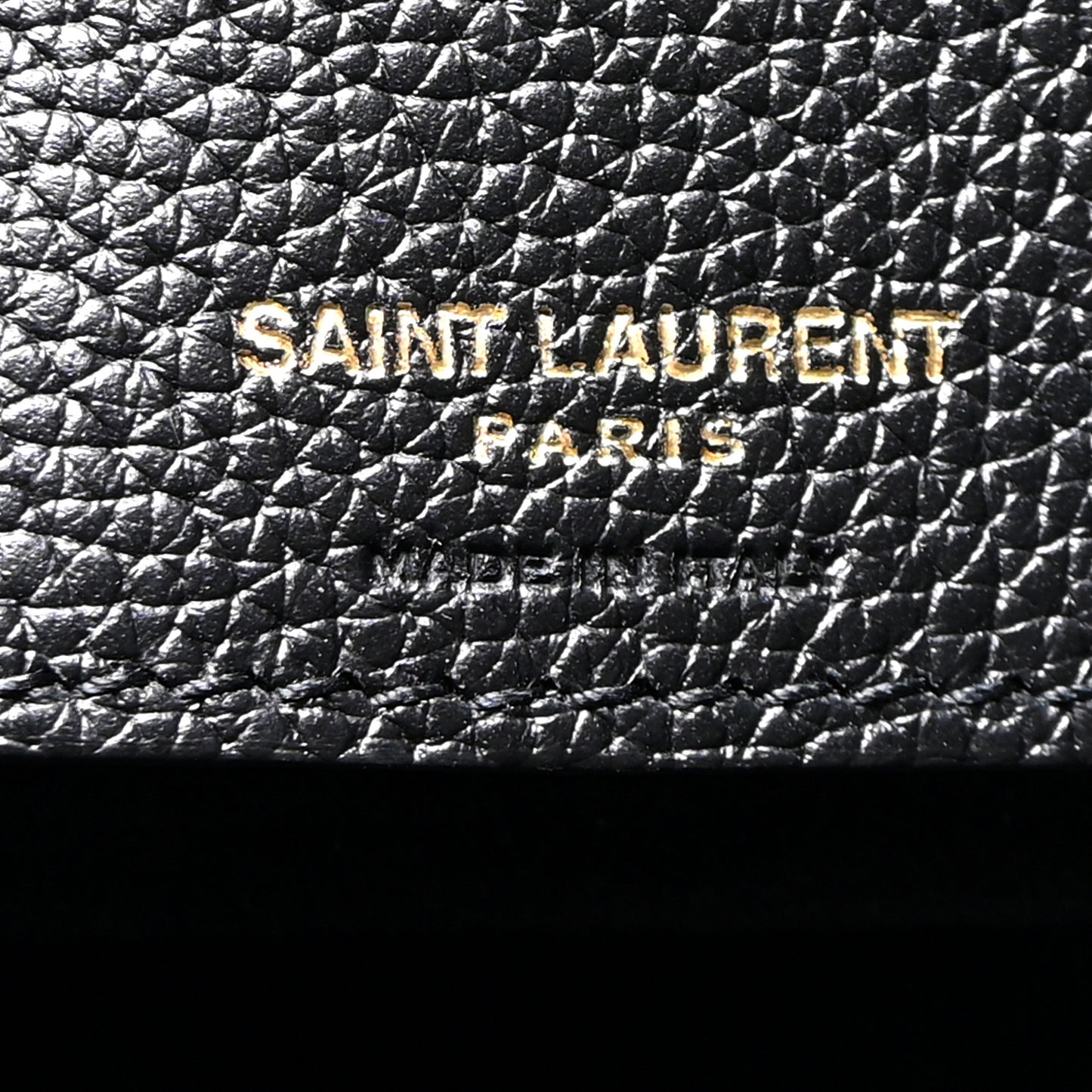 Grained Calfskin Small Supple Sac De Jour Black