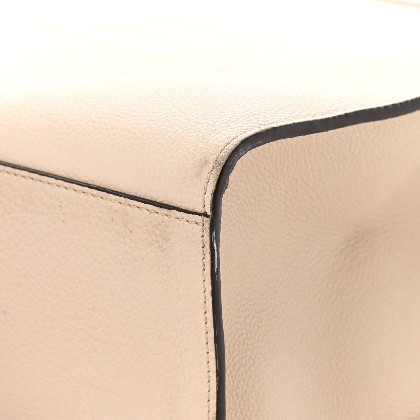 Vitello Cher Logo Embossed Medium Go To Shopper Tote Camelia