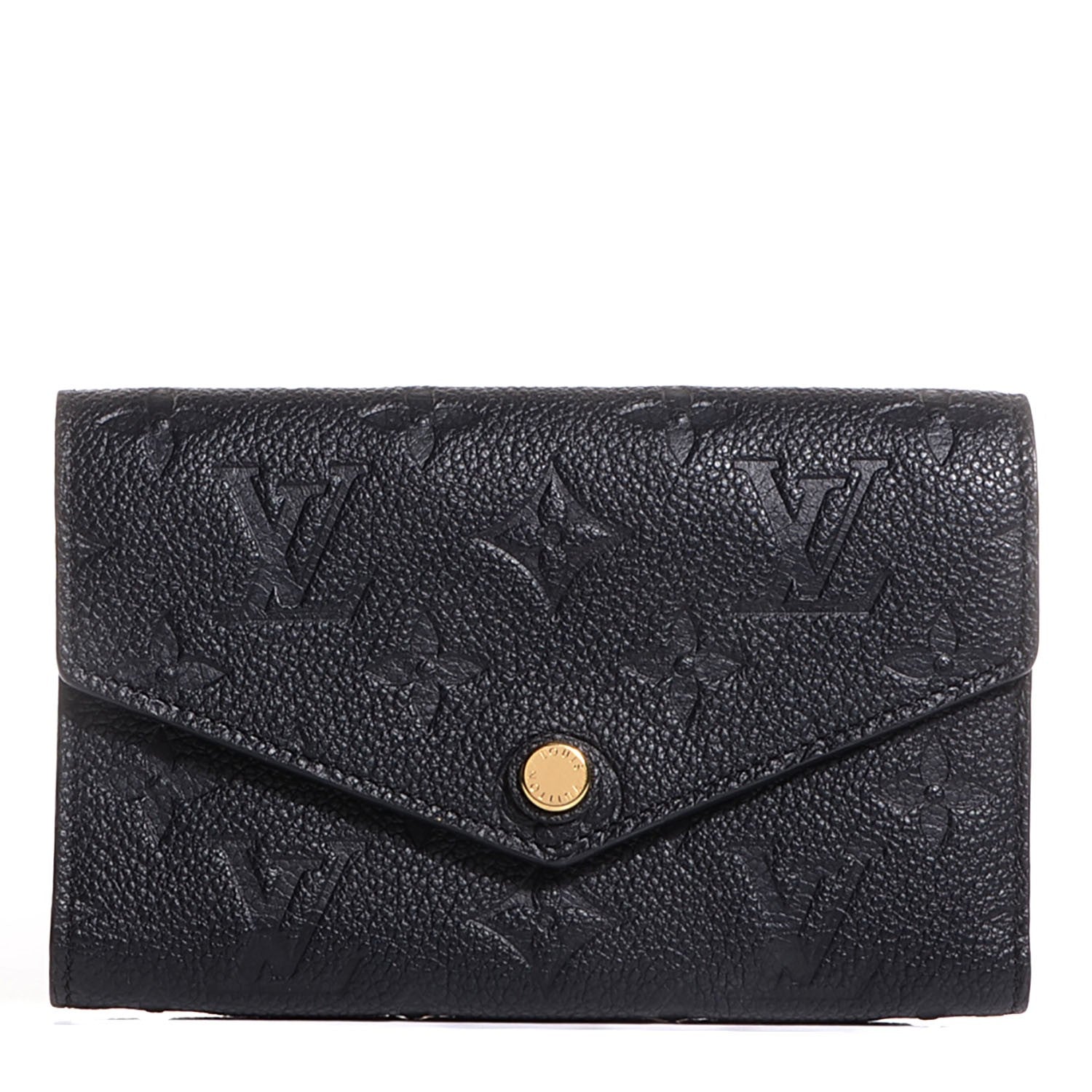 Louis Vuitton Empreinte Compact Curieuse Wallet Black 1 of 8