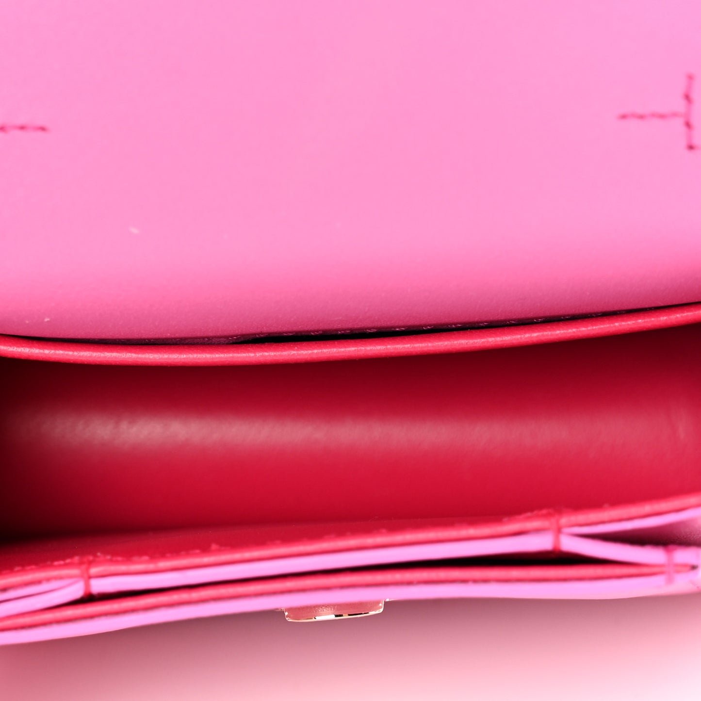 Calfskin Serpenti Forever Micro Bag Pink