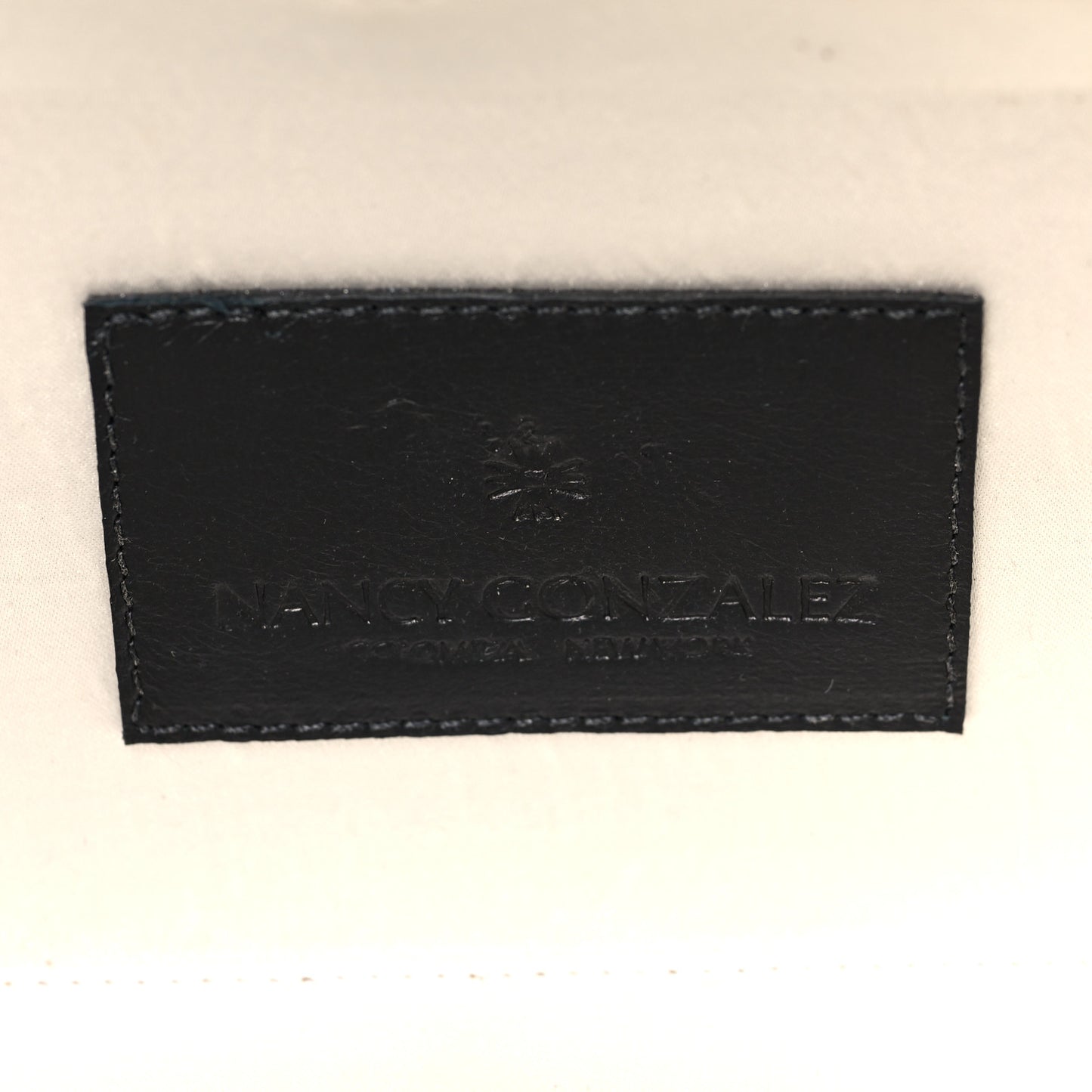 Snakeskin Box Clutch Black