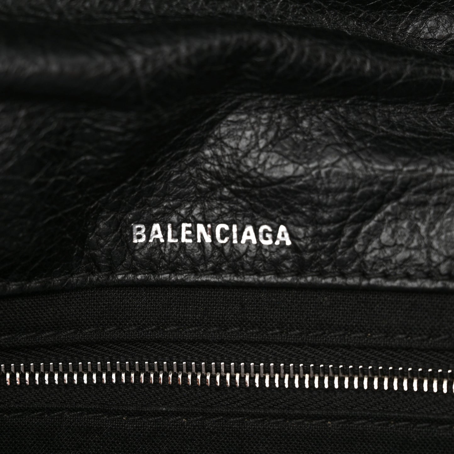 Arena Calfskin Mini Monaco Chain Shoulder Bag Black
