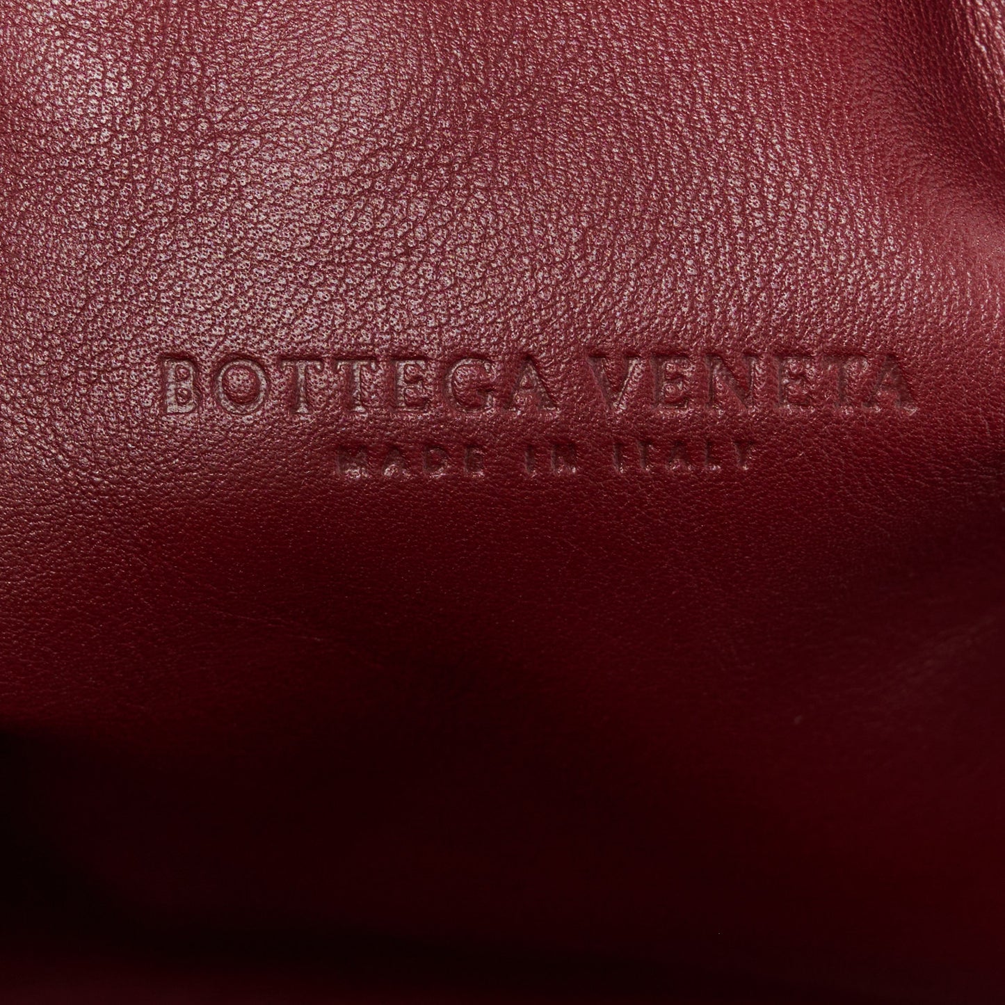 Smooth Butter Calf The Pouch Oversized Clutch Bordeaux