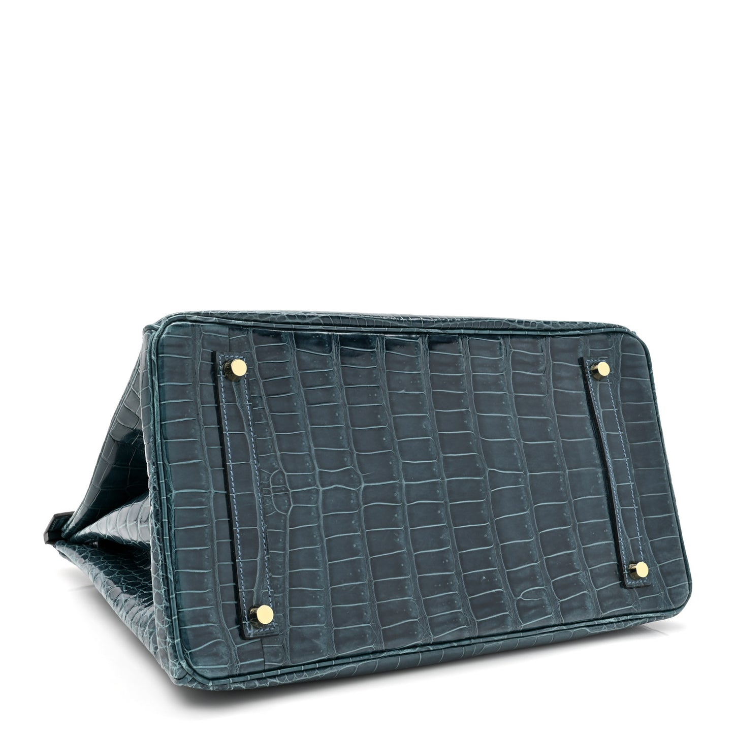 Shiny Porosus Crocodile Birkin 35 Colvert