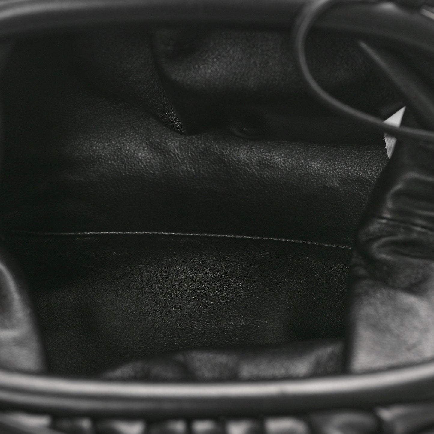 Butter Calfskin The Mini Pouch Black