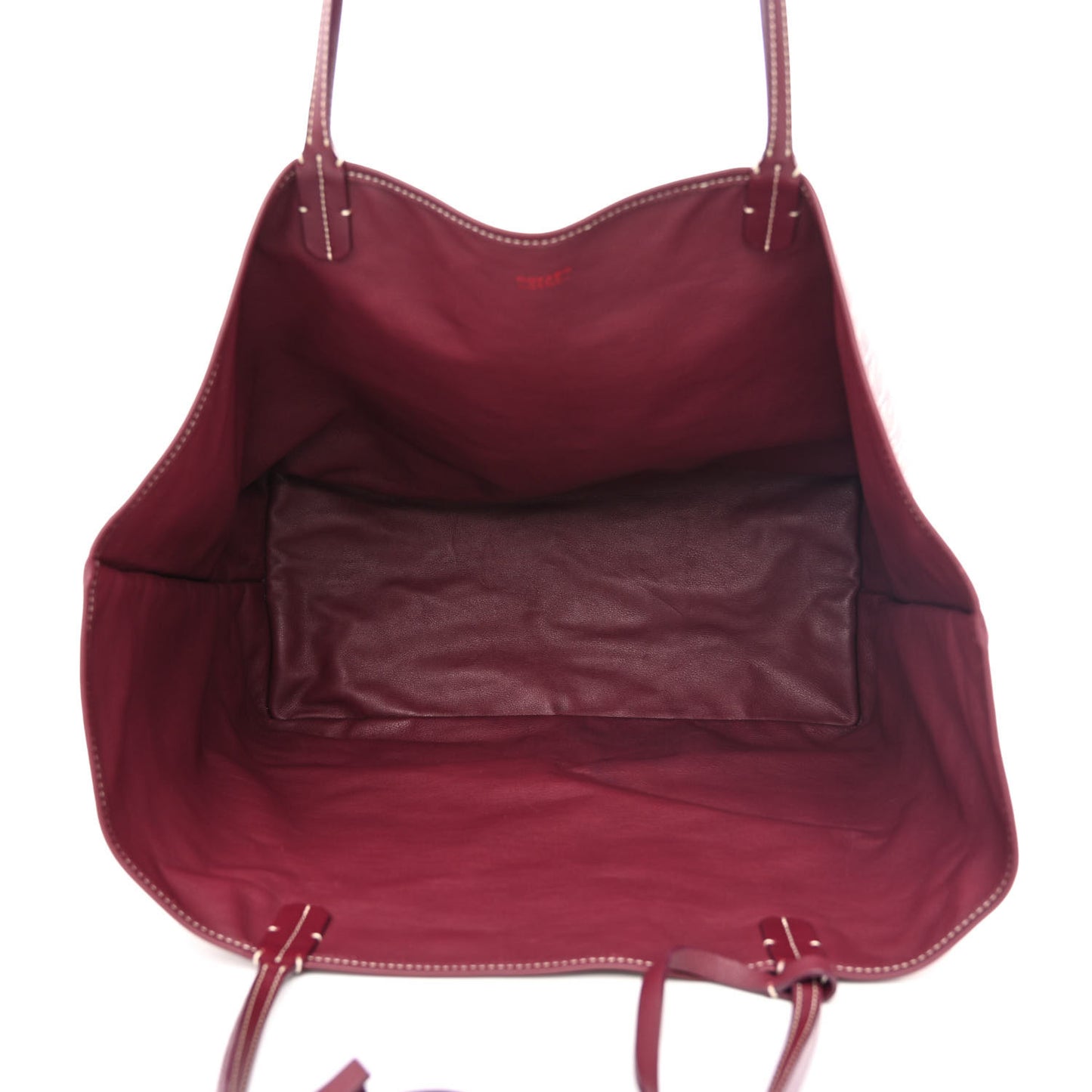 Goyardine Reversible Anjou GM Burgundy