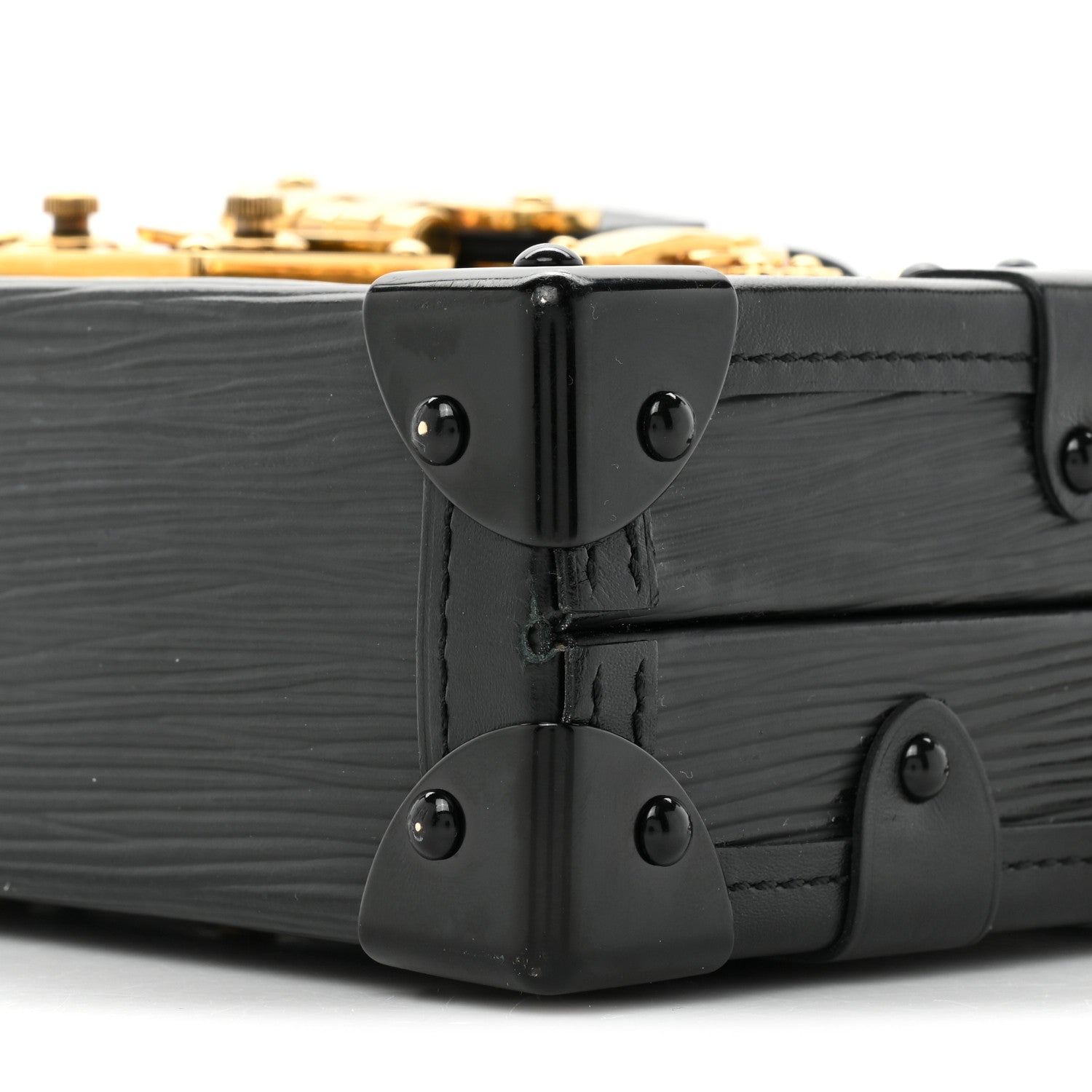 Louis Vuitton Epi Petite Malle Black 8 of 16