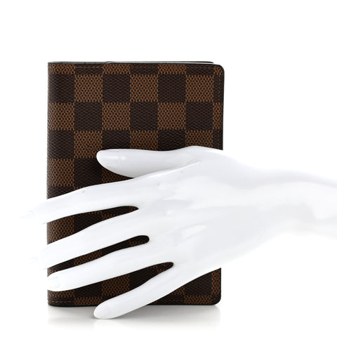 Damier Ebene Small Ring Agenda Cover