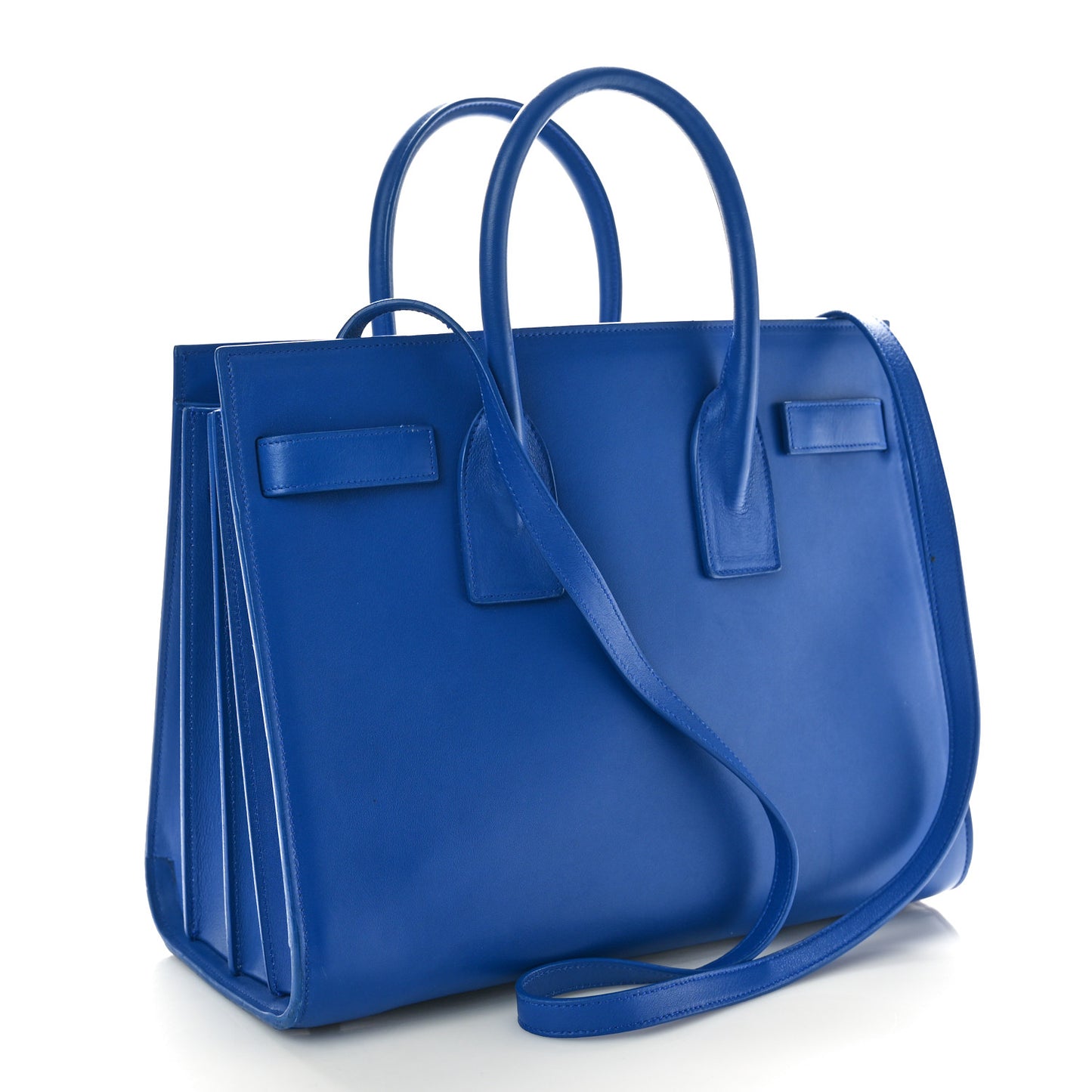 Calfskin Small Sac De Jour Blue Majorelle