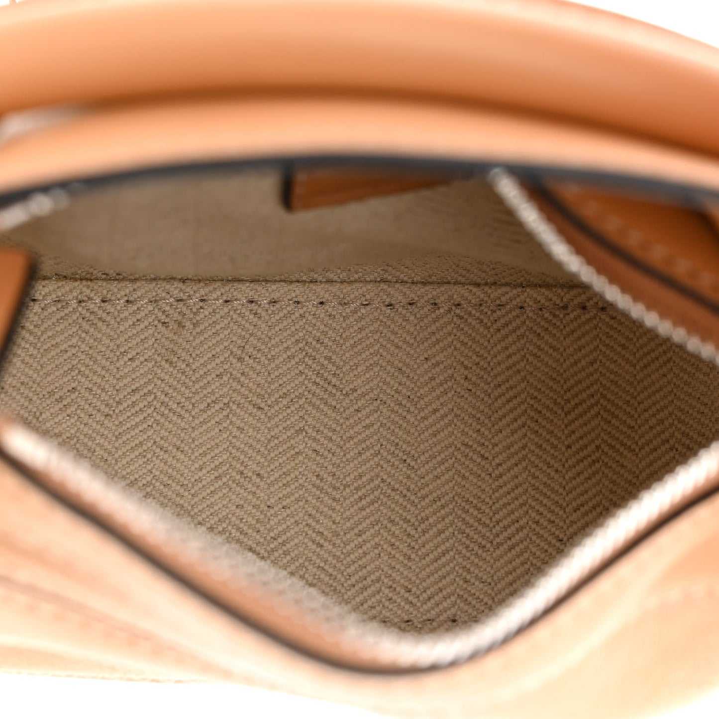 Calfskin Nano Puzzle Bag Tan