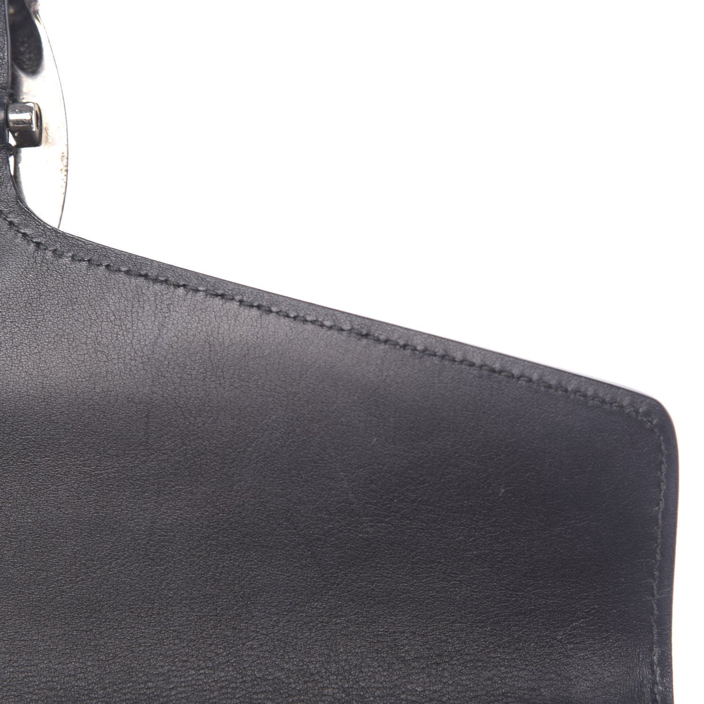 Crocodile Small Dionysus Shoulder Bag Black