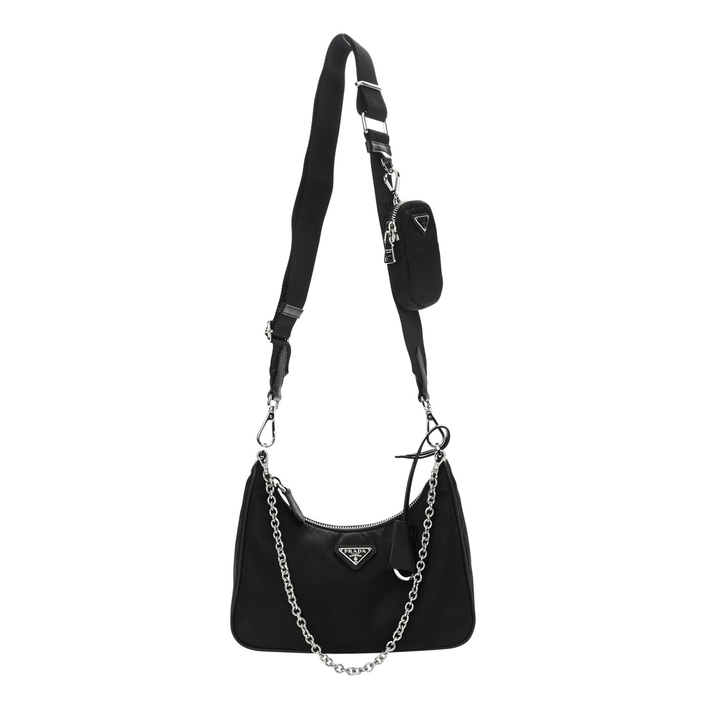 Nylon Re-Edition 2005 Shoulder Bag Black