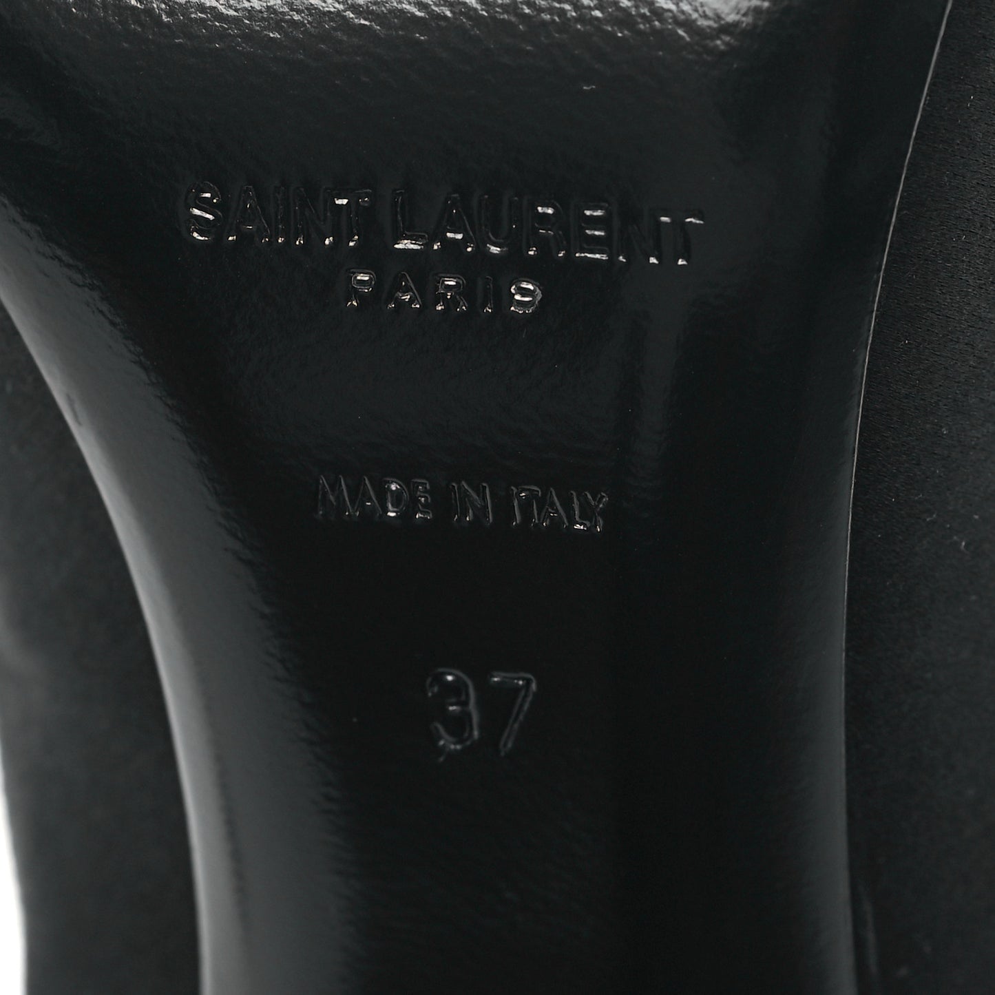Satin Crystal Martinique 110 Pump 37 Black