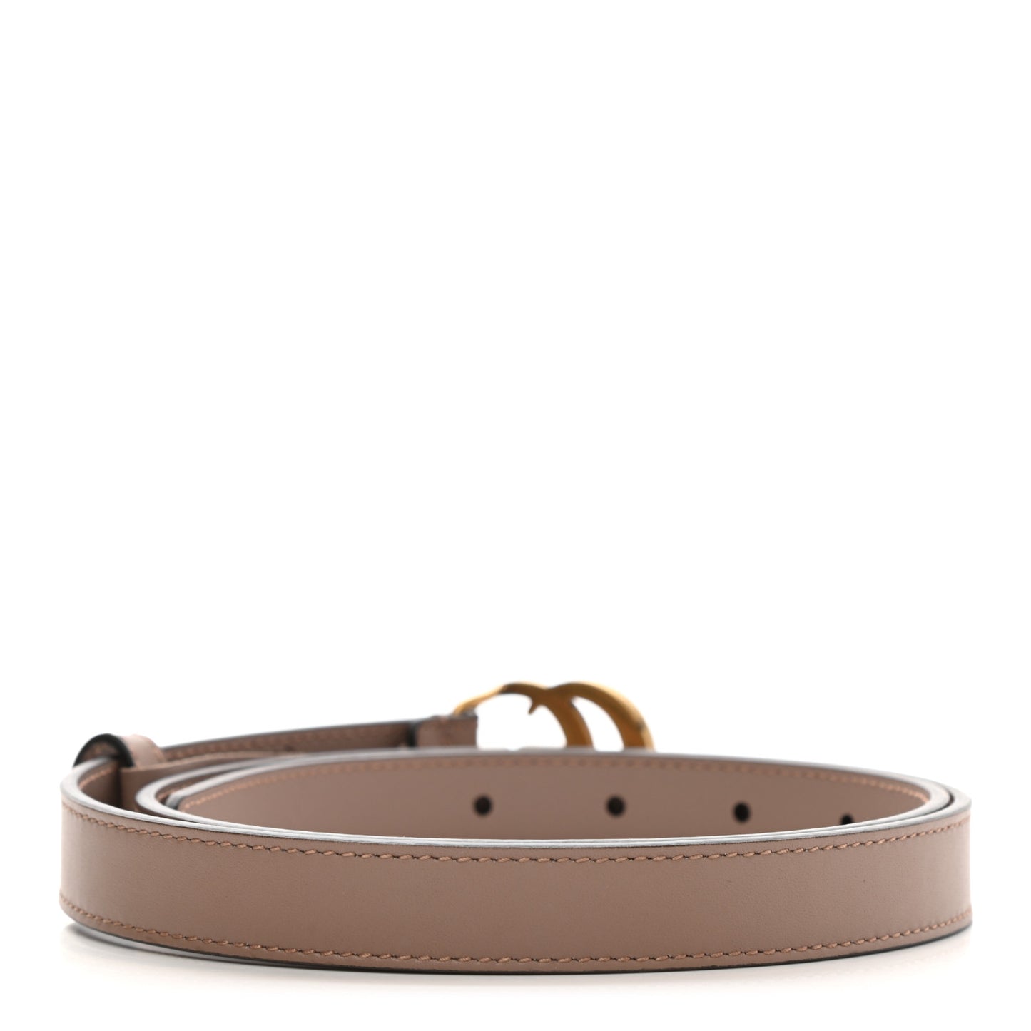 Calfskin Double G 20mm Belt 85 34 Porcelain Rose