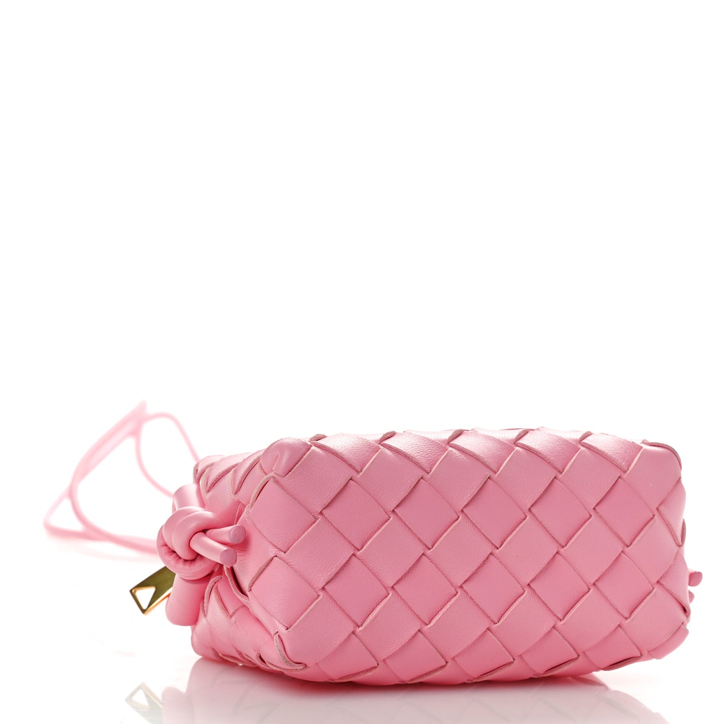 Nappa Intrecciato Mini Loop Camera Bag Ribbon