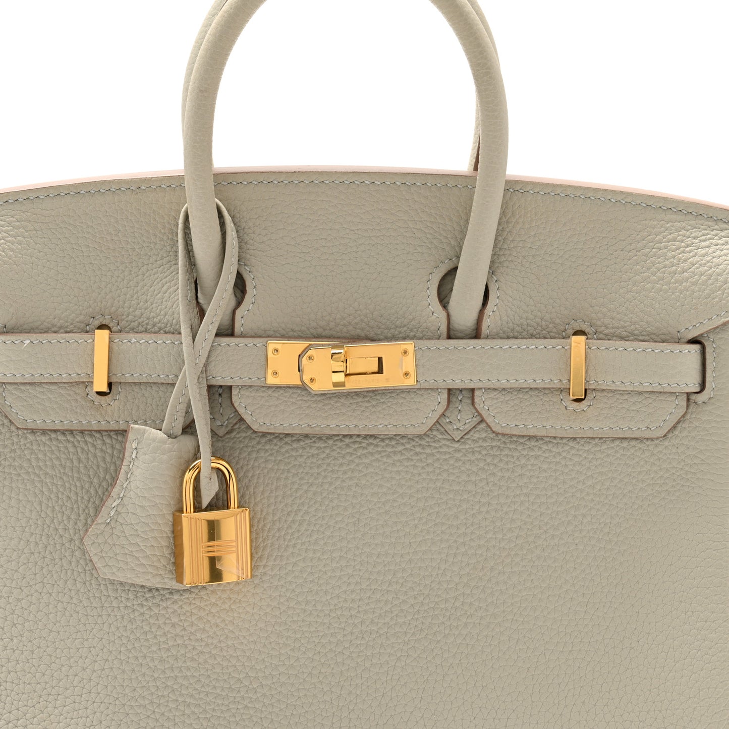 Togo Birkin 25 Gris Perle