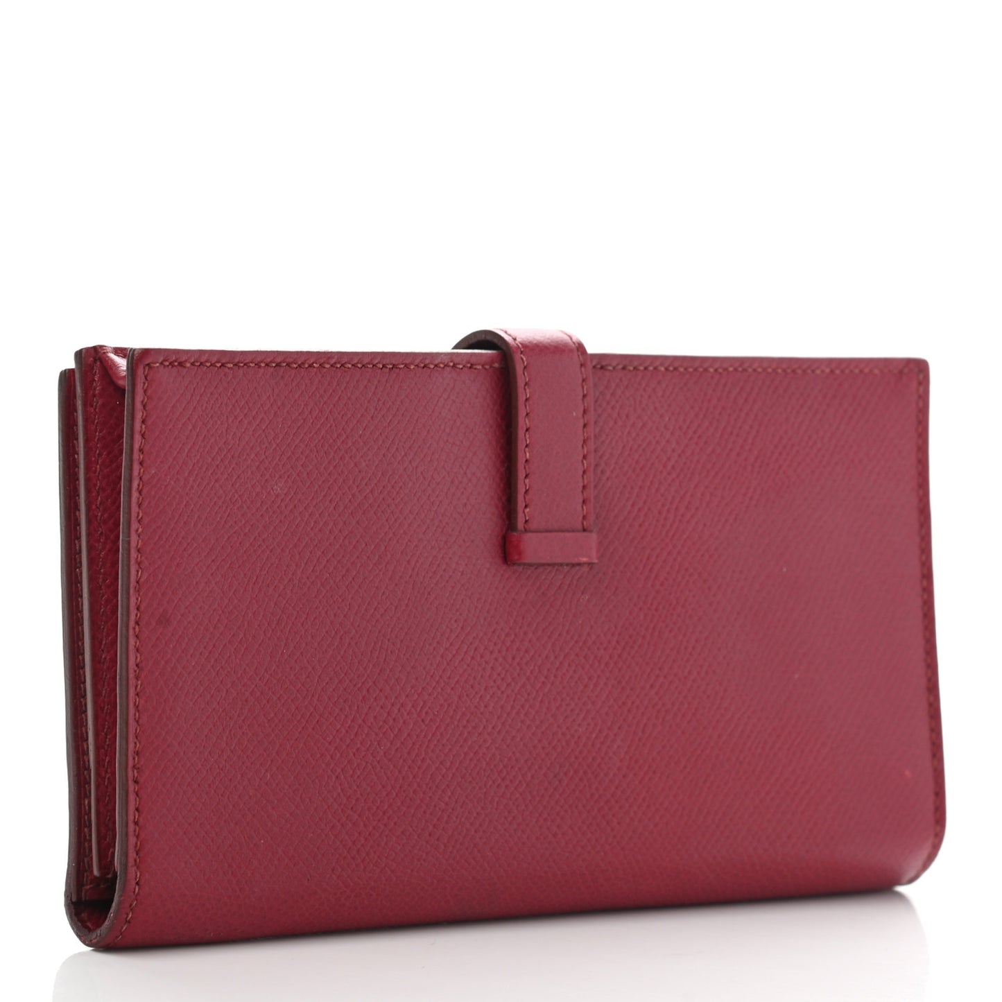 Epsom Bearn Gusset Wallet Rouge Grenat