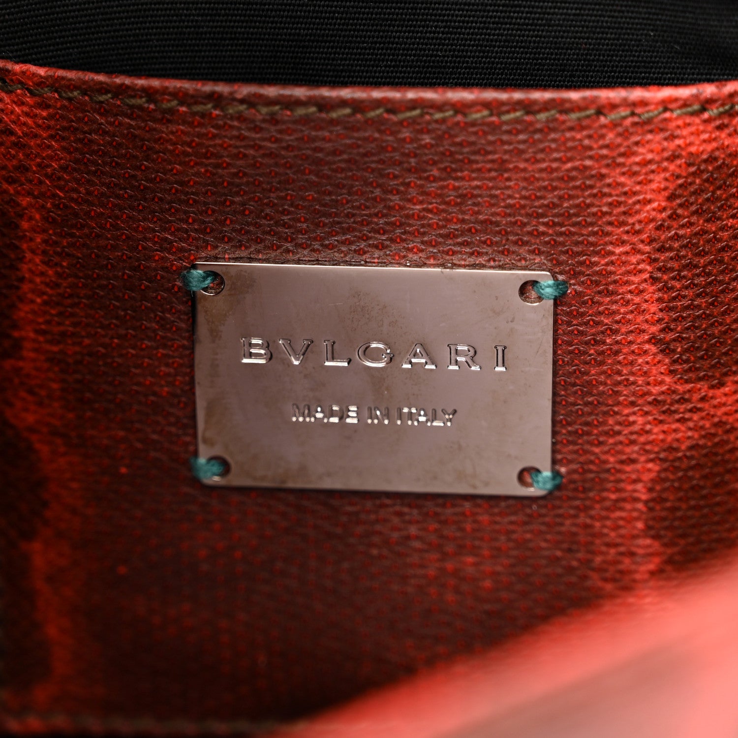 Bulgari Karung Serpenti Forever Small Shoulder Bag Red 6 of 11