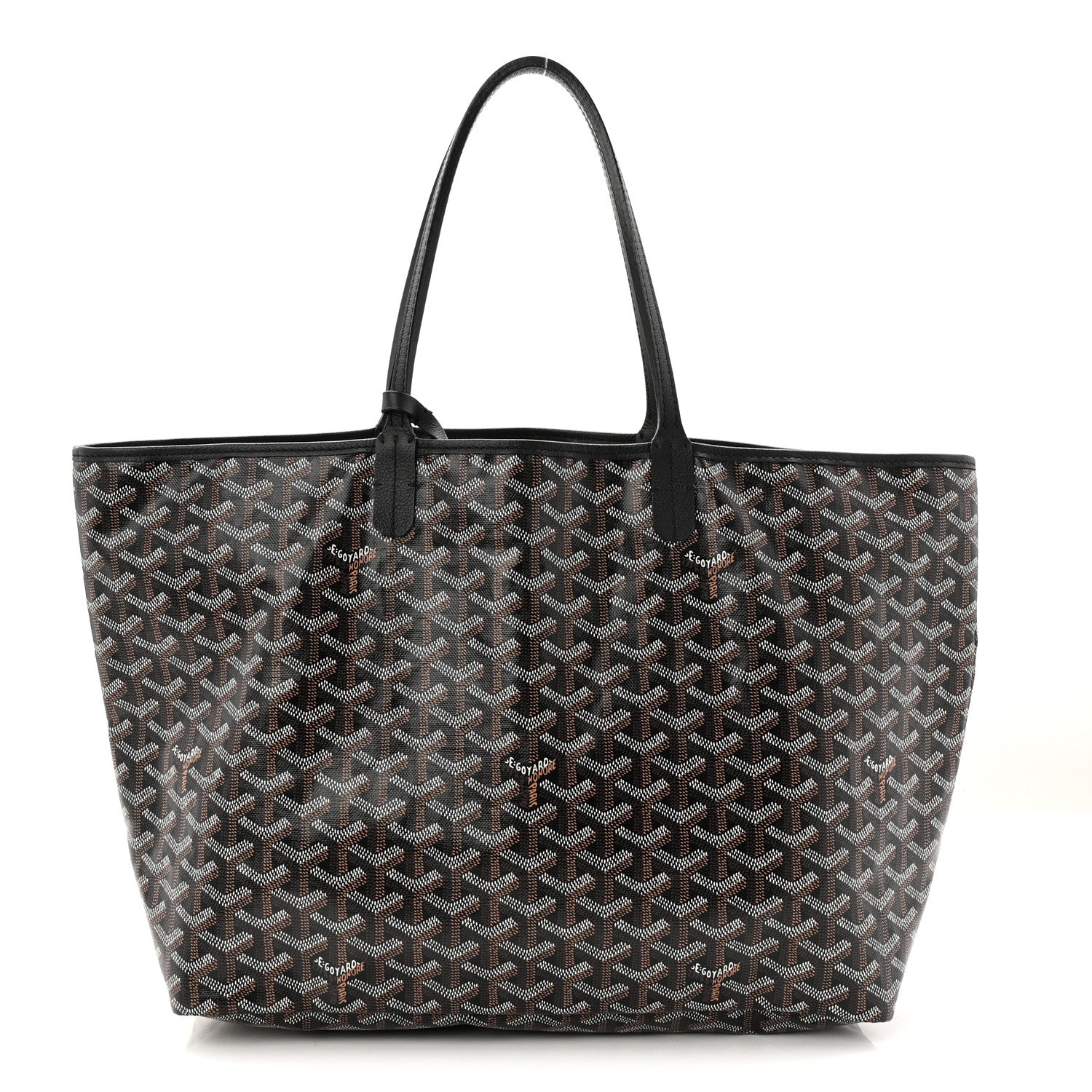Goyard Goyardine Saint Louis PM Black 1863708 – FASHIONPHILE
