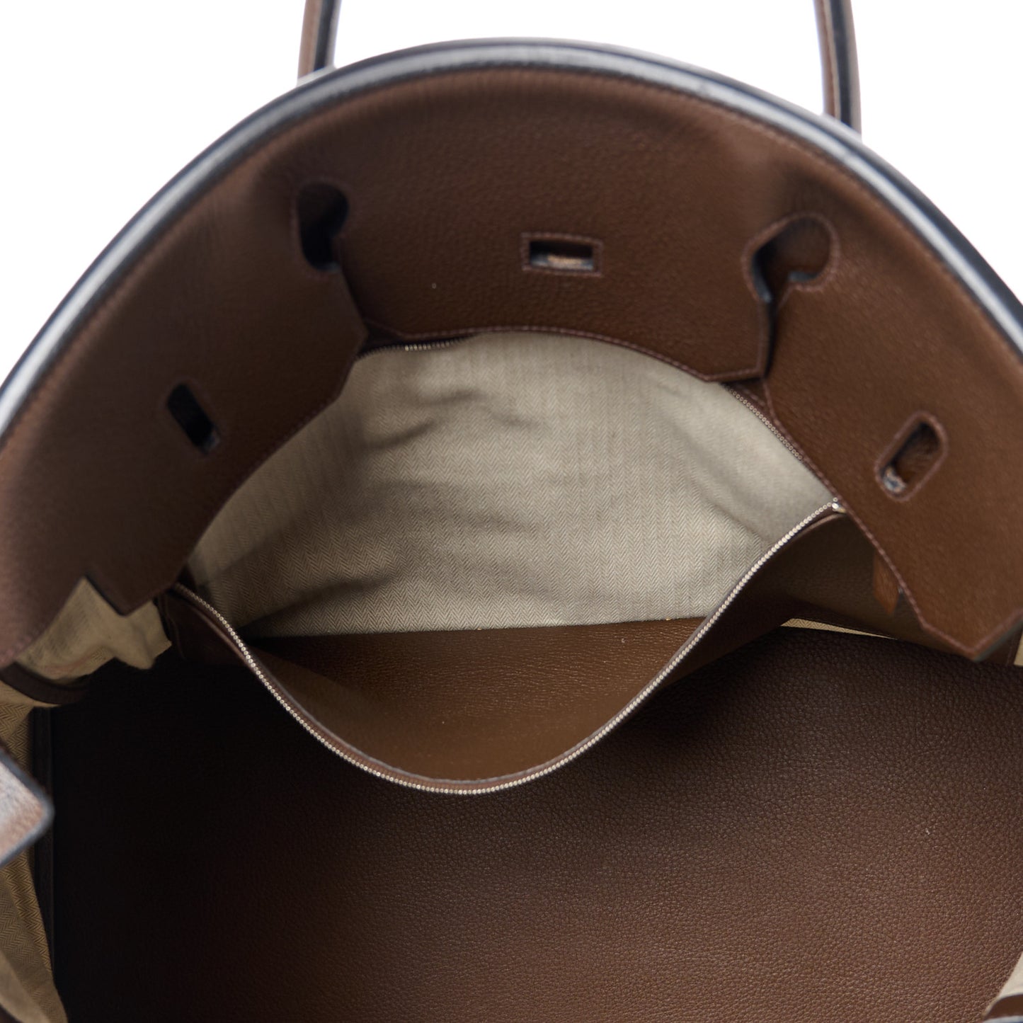 Taurillon Clemence Birkin Voyage 50 Cafe